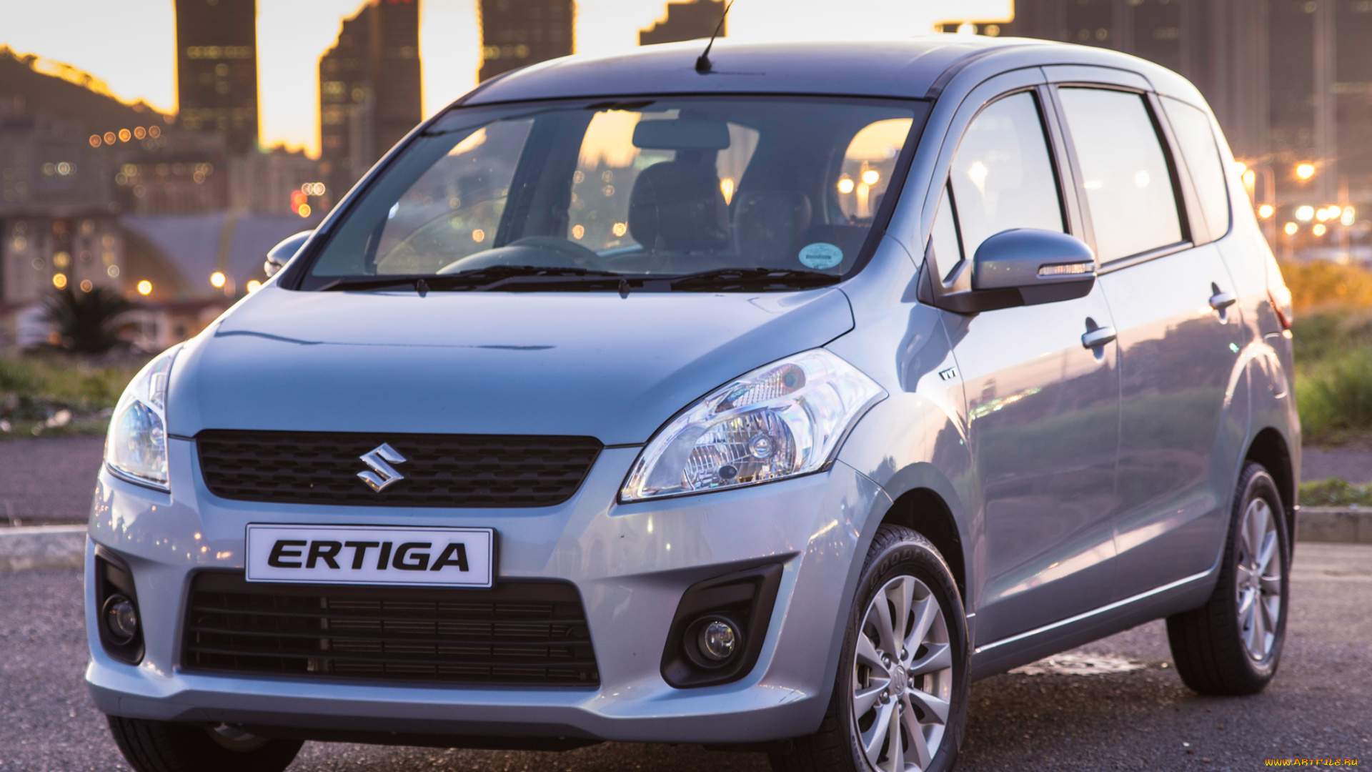 автомобили, suzuki, ertiga, za-spec, голубой