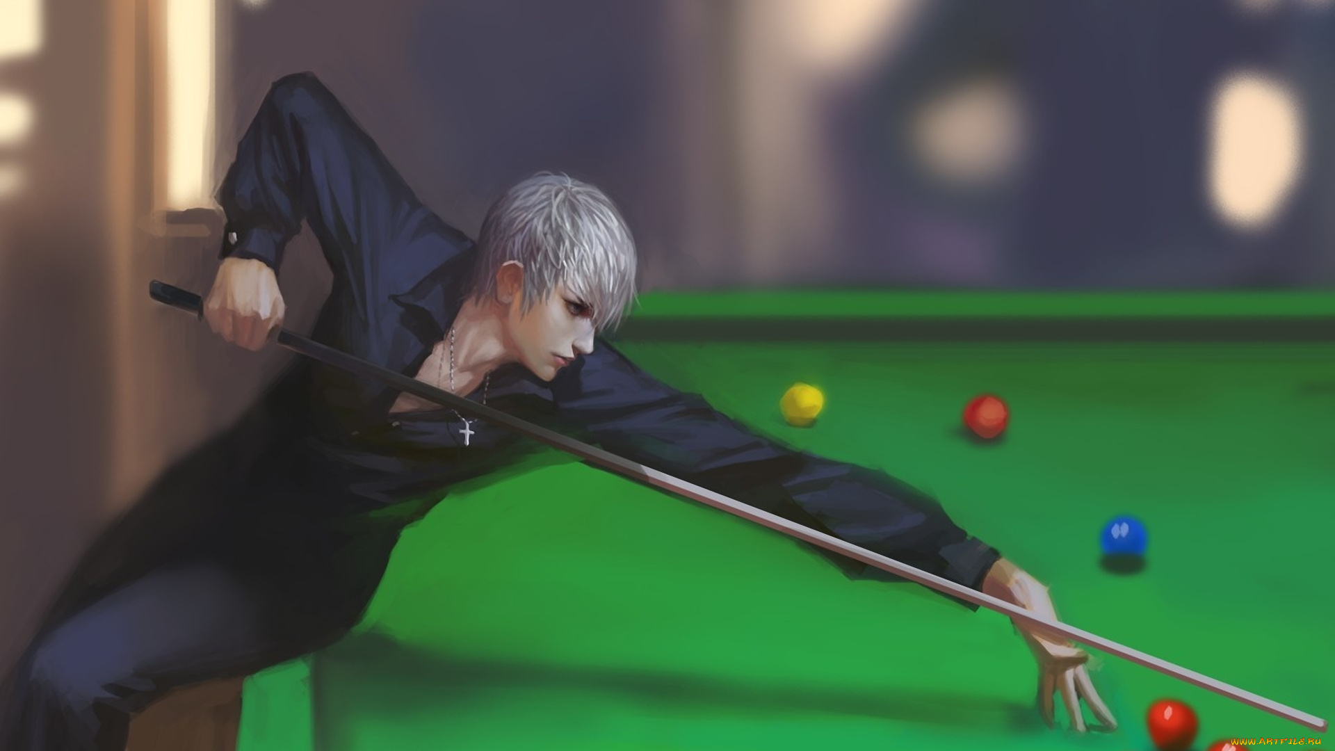 sengoku, basara, аниме, sengoku, basara, крестик, кий, шары, mitsunari, ishida, парень, игра, бильярд