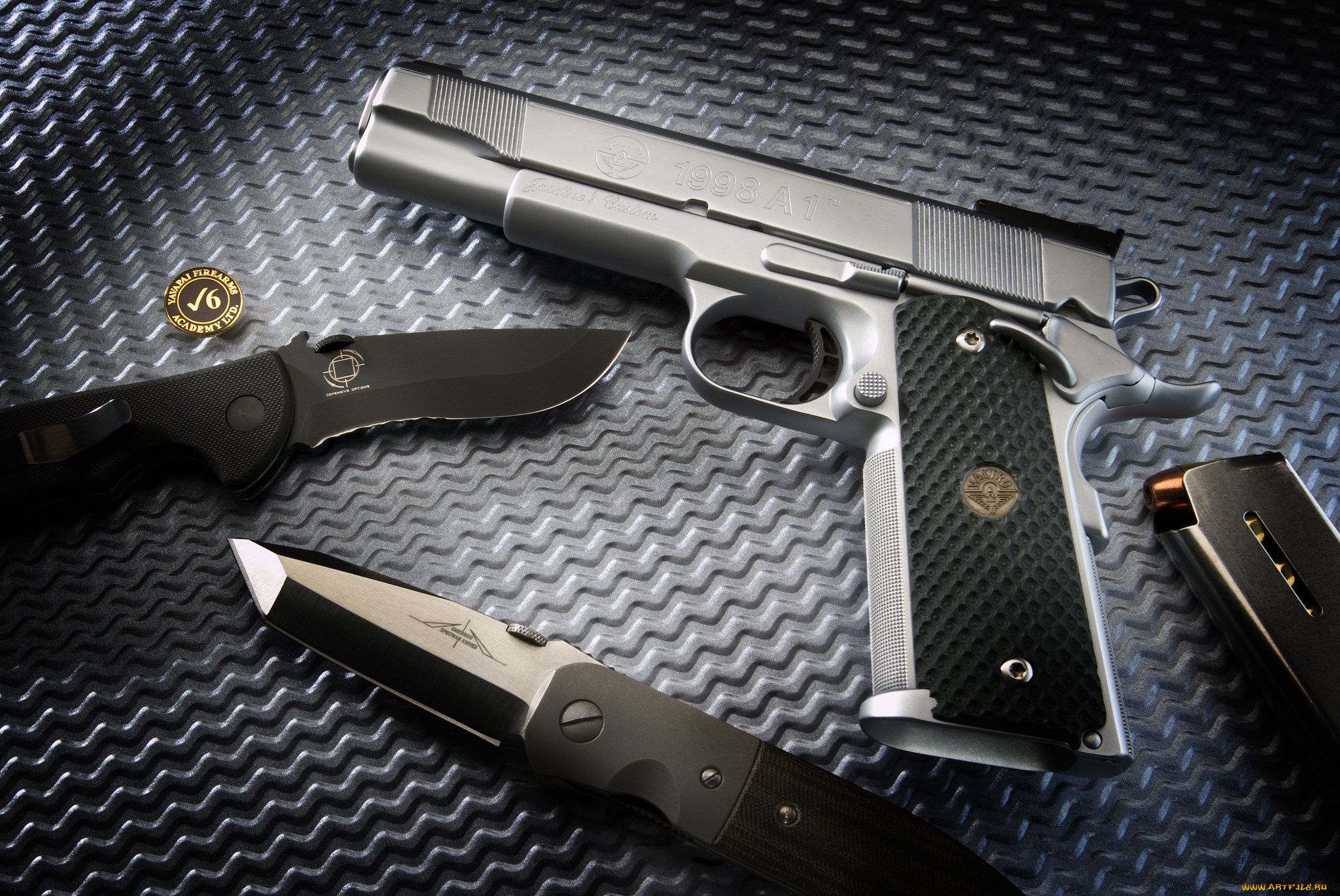 jardine, custom, valtro, m1998a1, , 45, caliber, street, carry, pistol, -, hard, chrome, оружие, пулемёты, ножи, патроны, пистолет