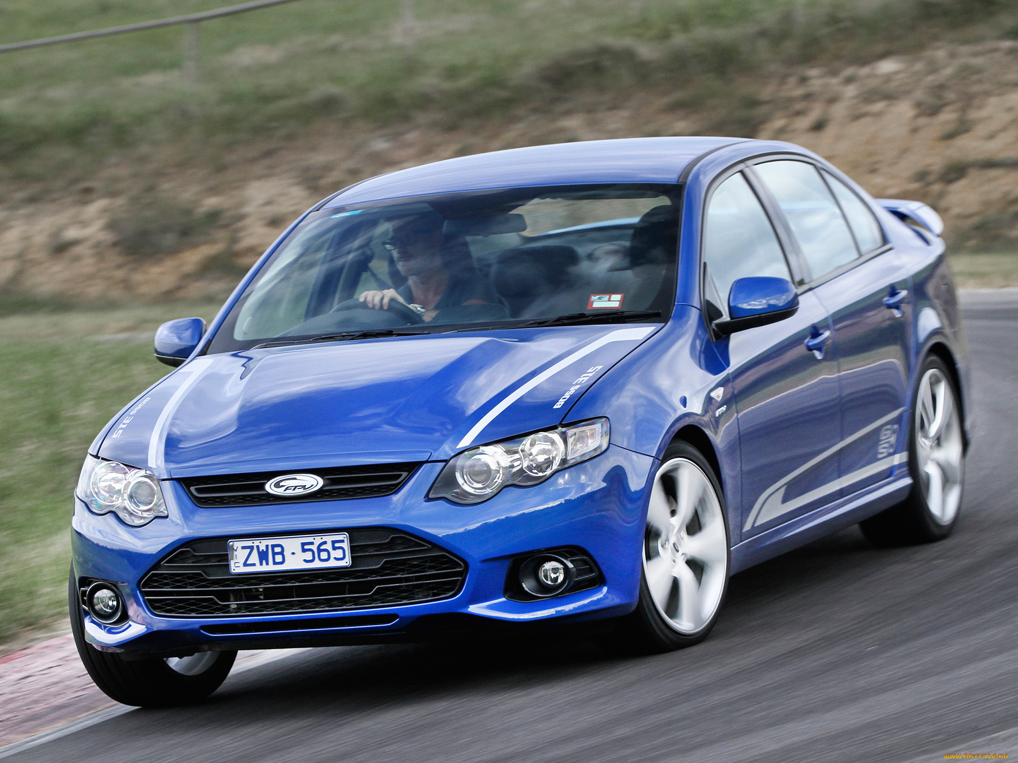автомобили, fpv, 2012г, gs, fg, синий