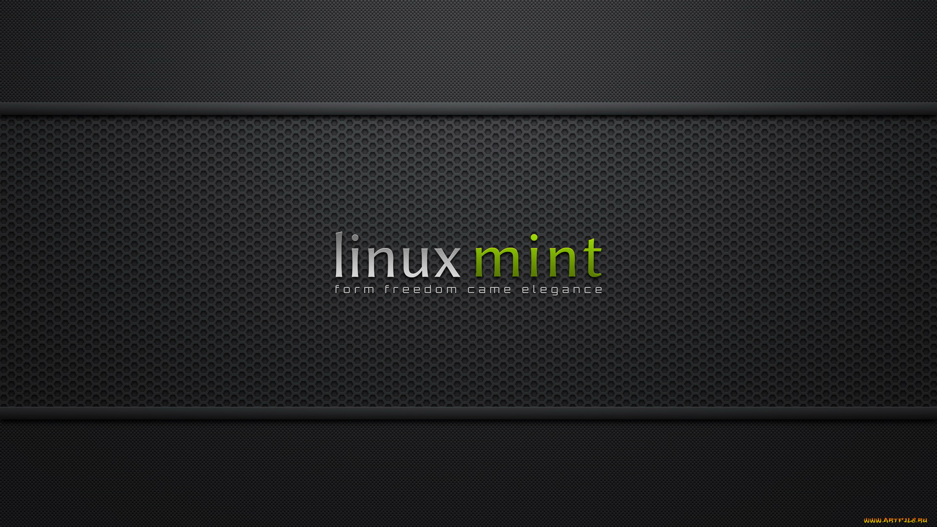 компьютеры, linux, логотип, фон