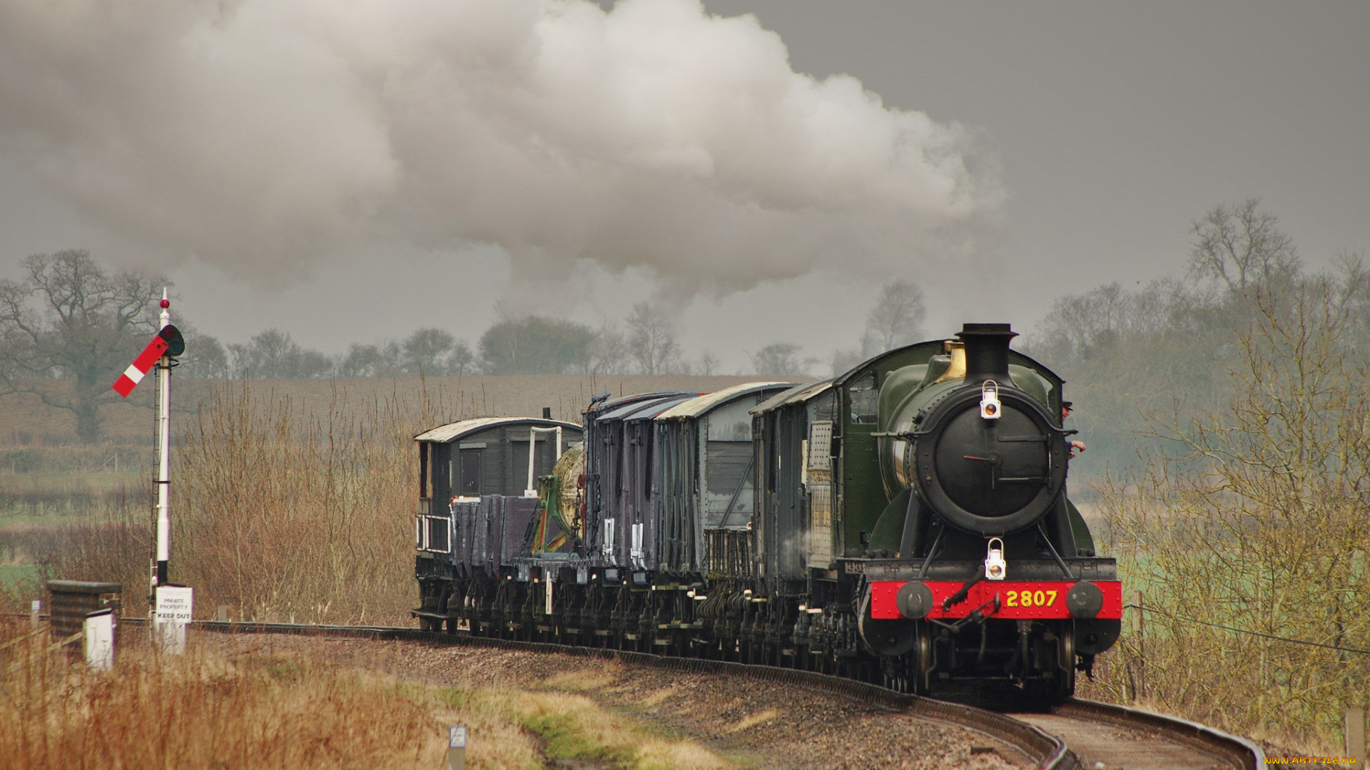 техника, паровозы, паровоз, рельсы, дорога, железная