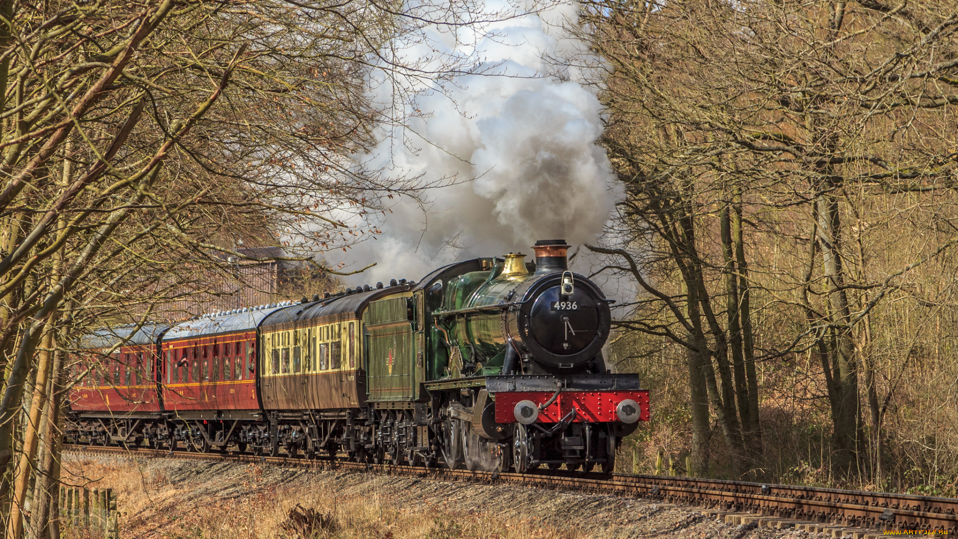 техника, паровозы, паровоз, рельсы, дорога, железная