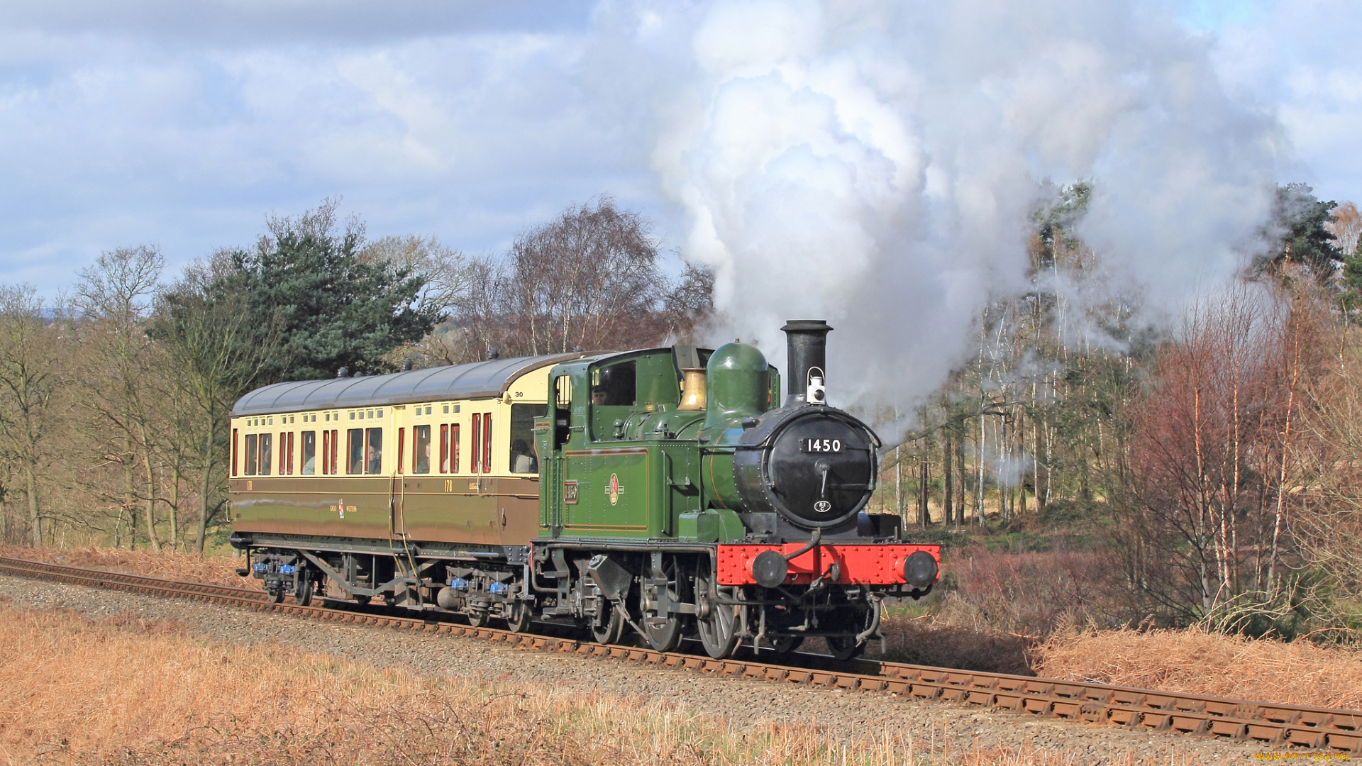 техника, паровозы, паровоз, рельсы, дорога, железная