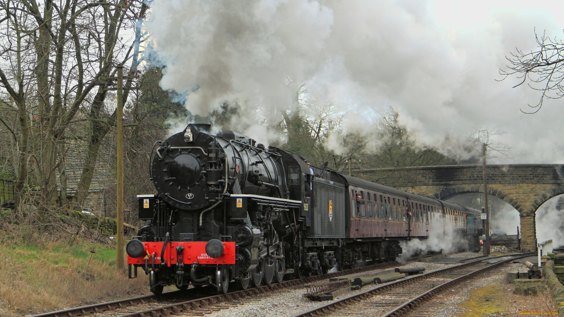 техника, паровозы, паровоз, рельсы, дорога, железная