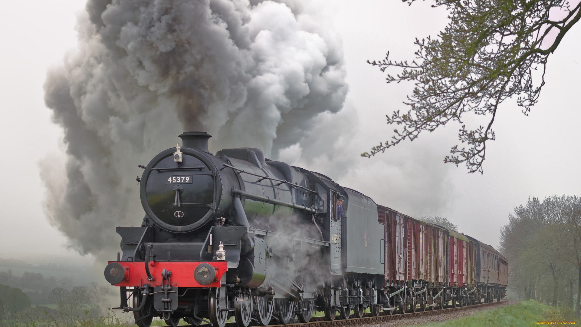 техника, паровозы, рельсы, дорога, железная, паровоз