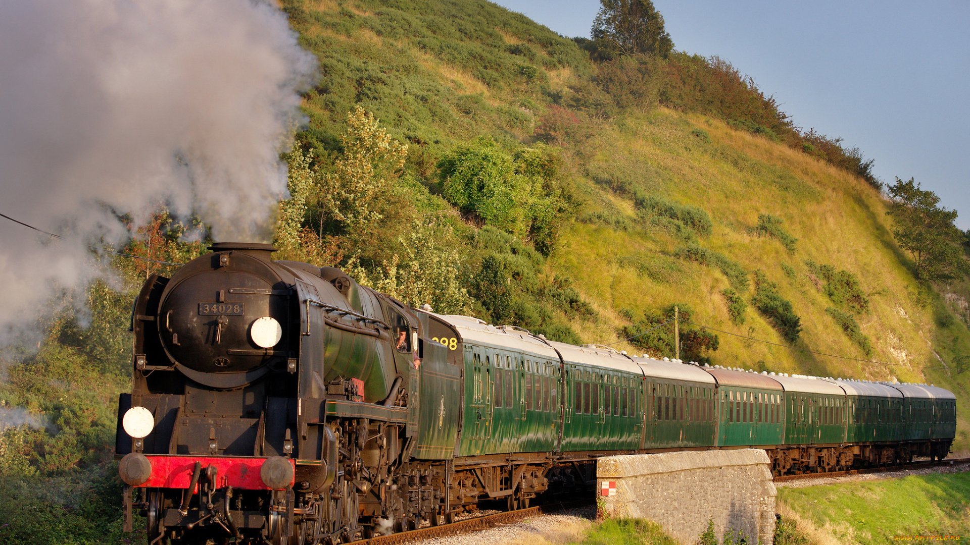 техника, паровозы, рельсы, паровоз, дорога, железная