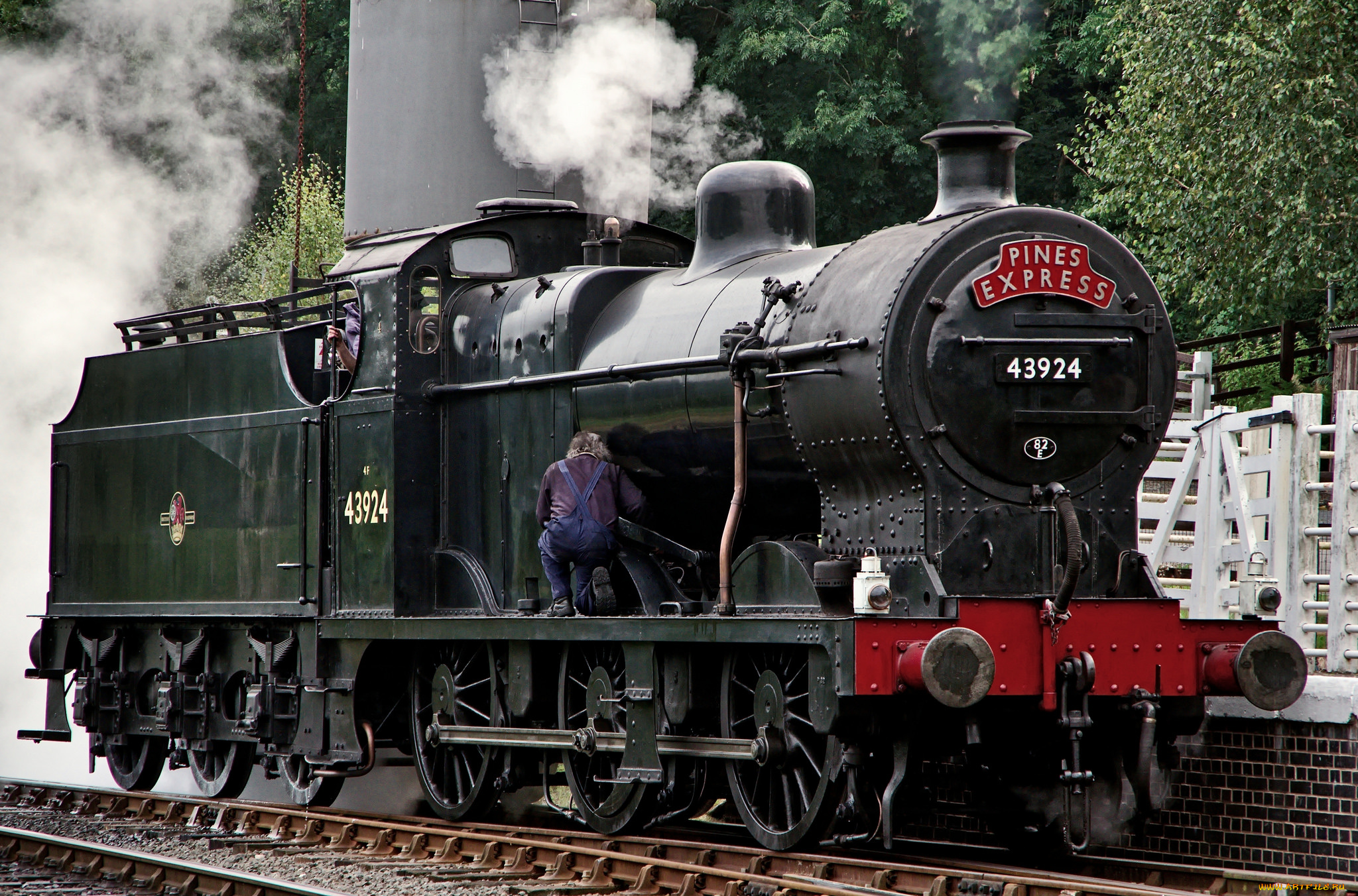 техника, паровозы, паровоз, рельсы, дорога, железная