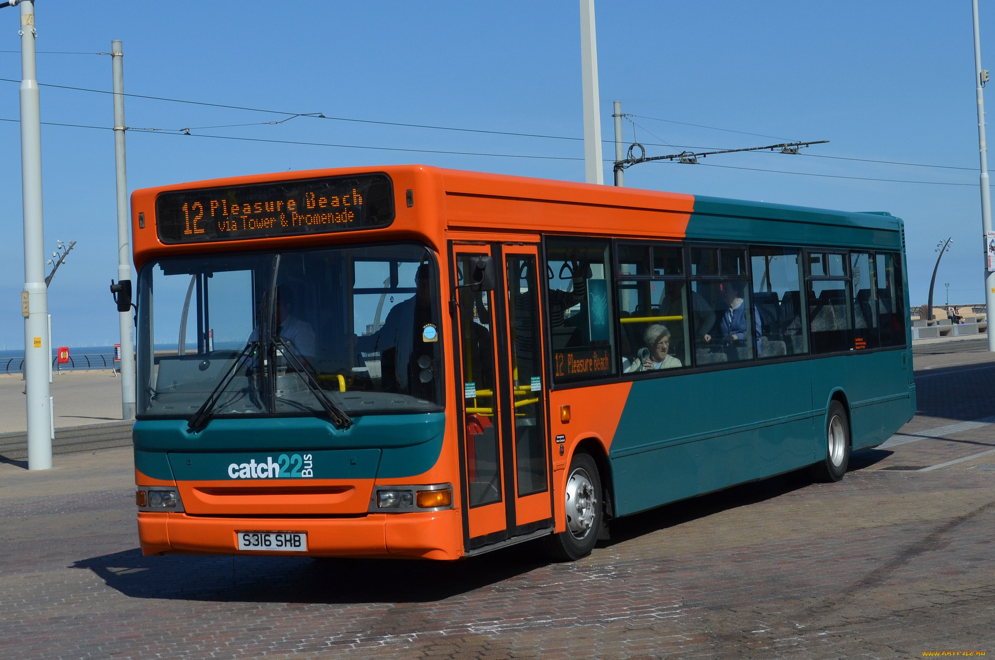 автомобили, автобусы, пассажирский, транспорт