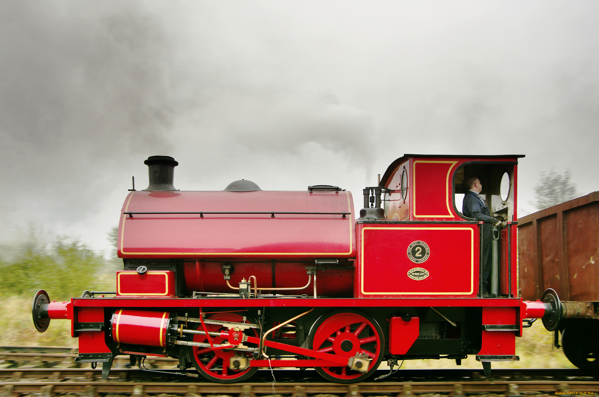 техника, паровозы, паровоз, рельсы, дорога, железная