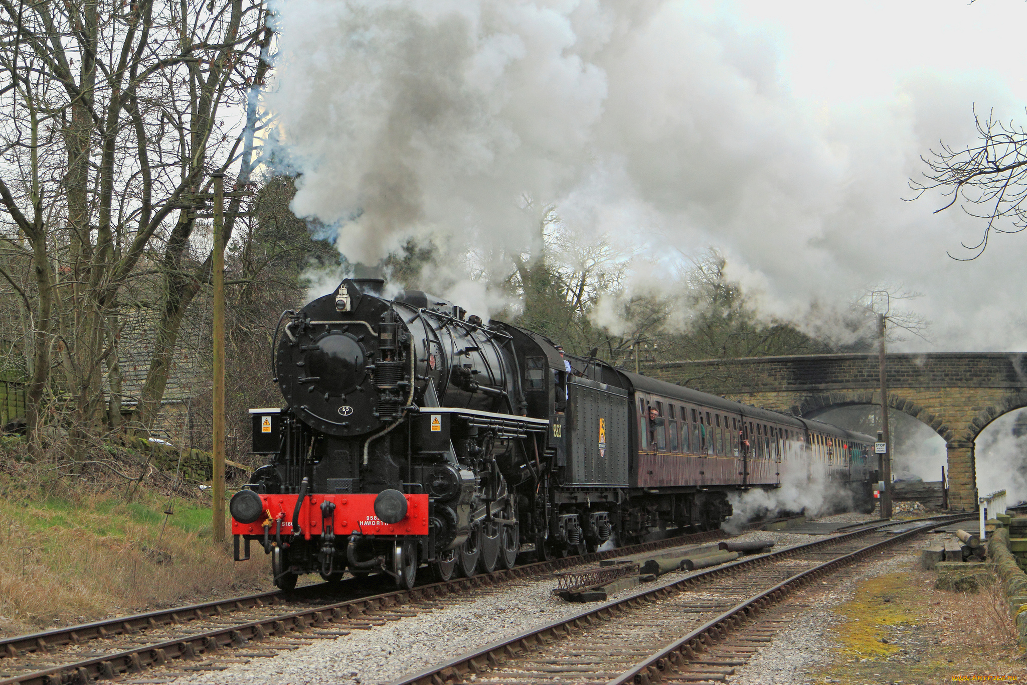 техника, паровозы, паровоз, рельсы, дорога, железная