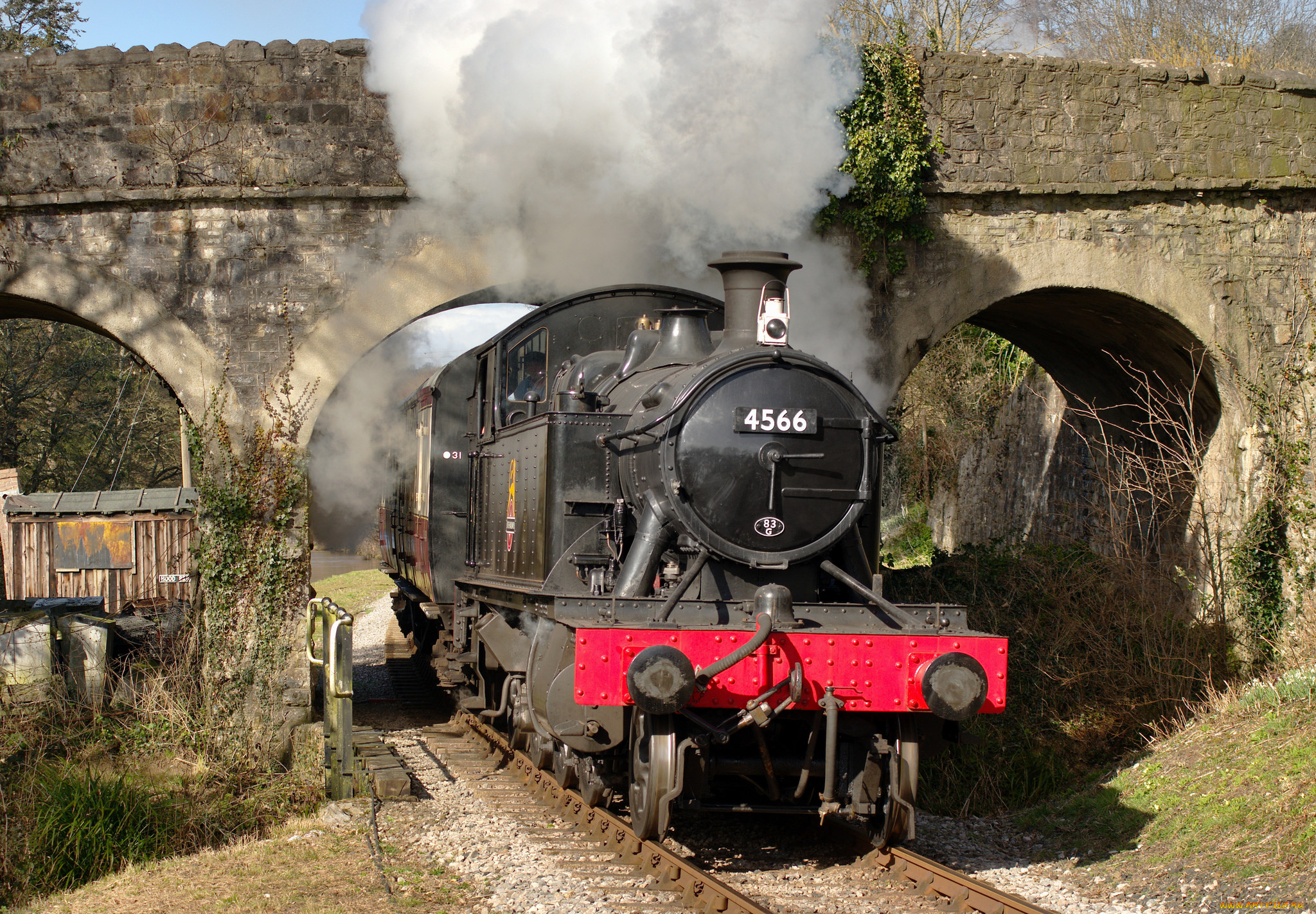 техника, паровозы, паровоз, рельсы, дорога, железная