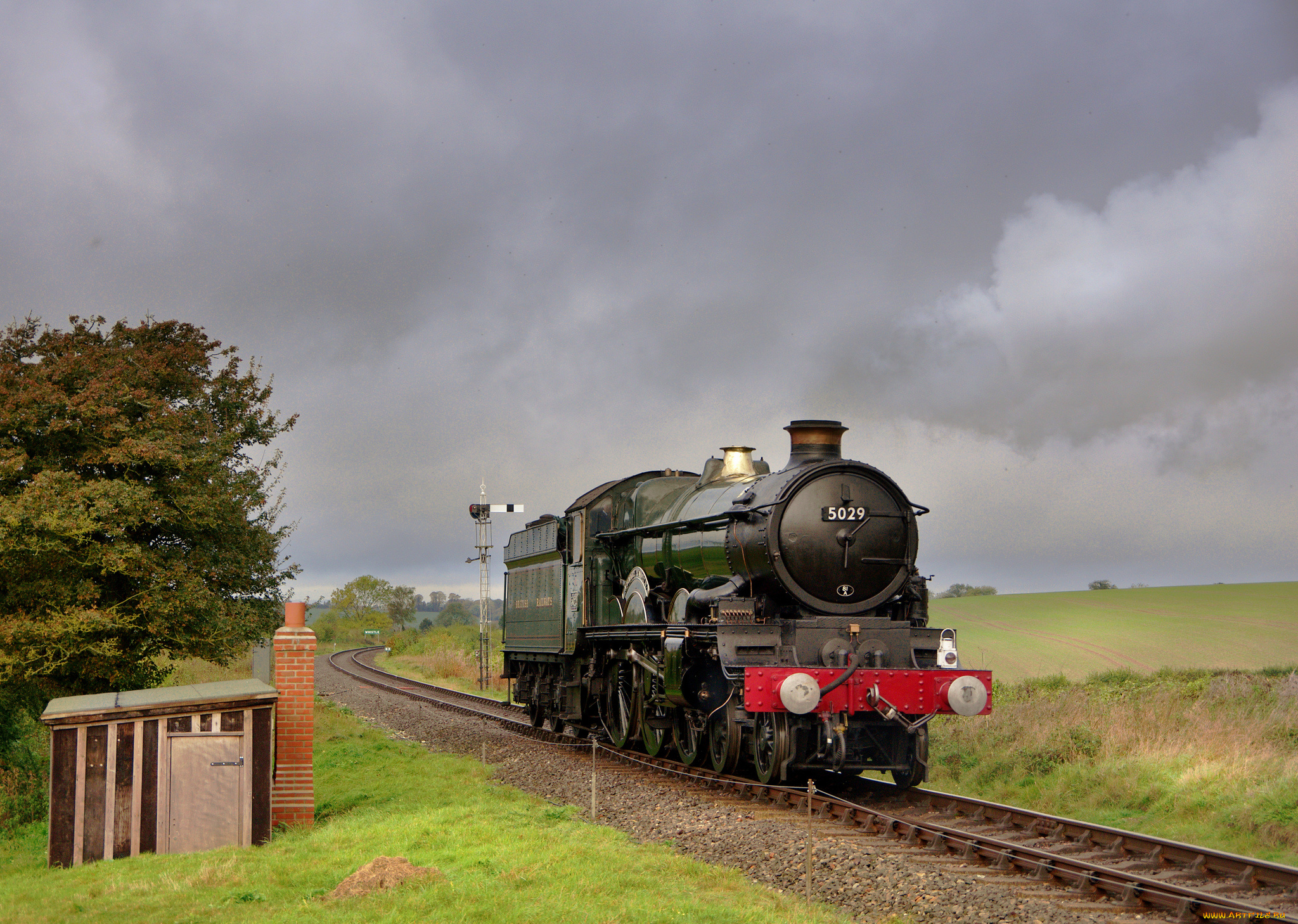 техника, паровозы, паровоз, дорога, рельсы, железная