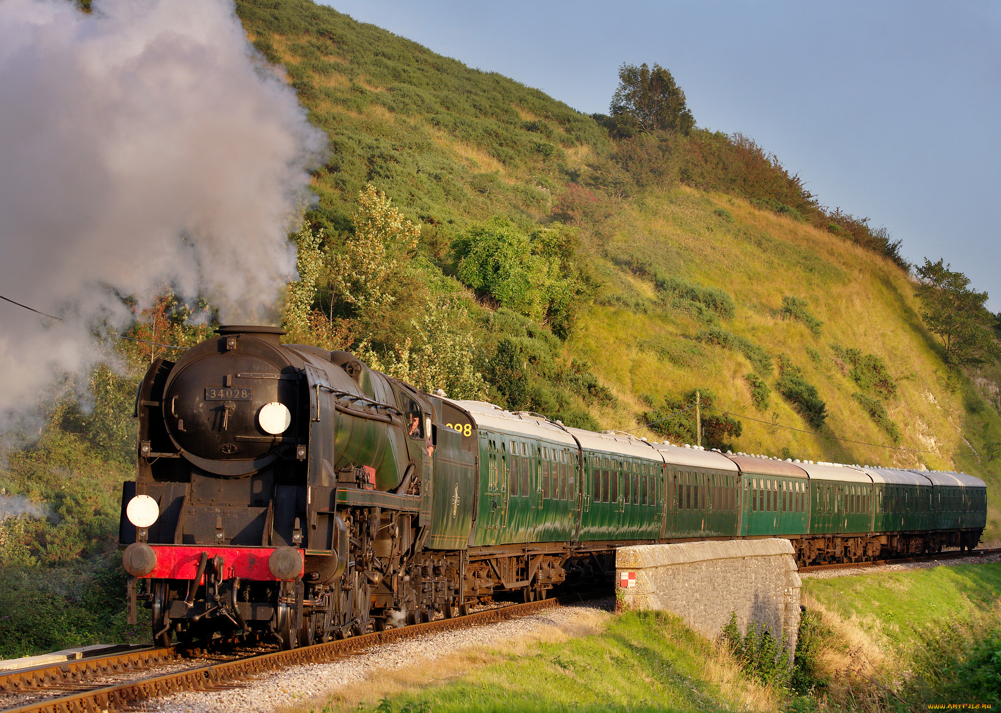 техника, паровозы, рельсы, паровоз, дорога, железная