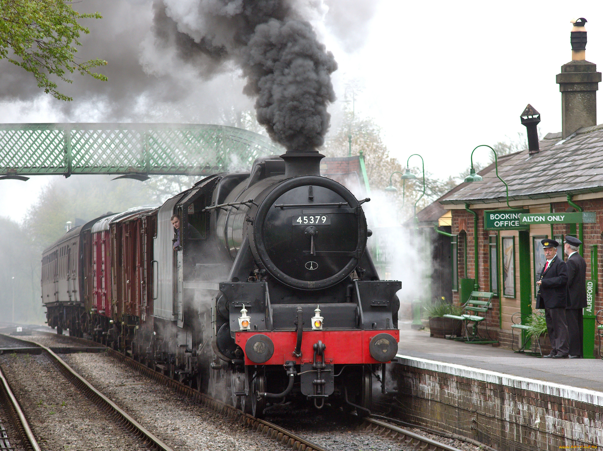 техника, паровозы, паровоз, рельсы, дорога, железная