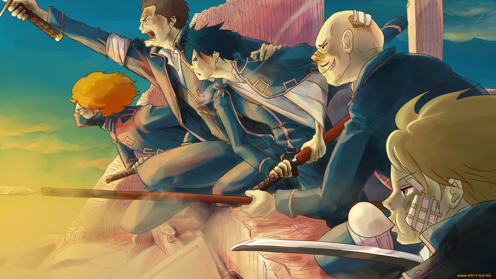 аниме, gintama, гинтама