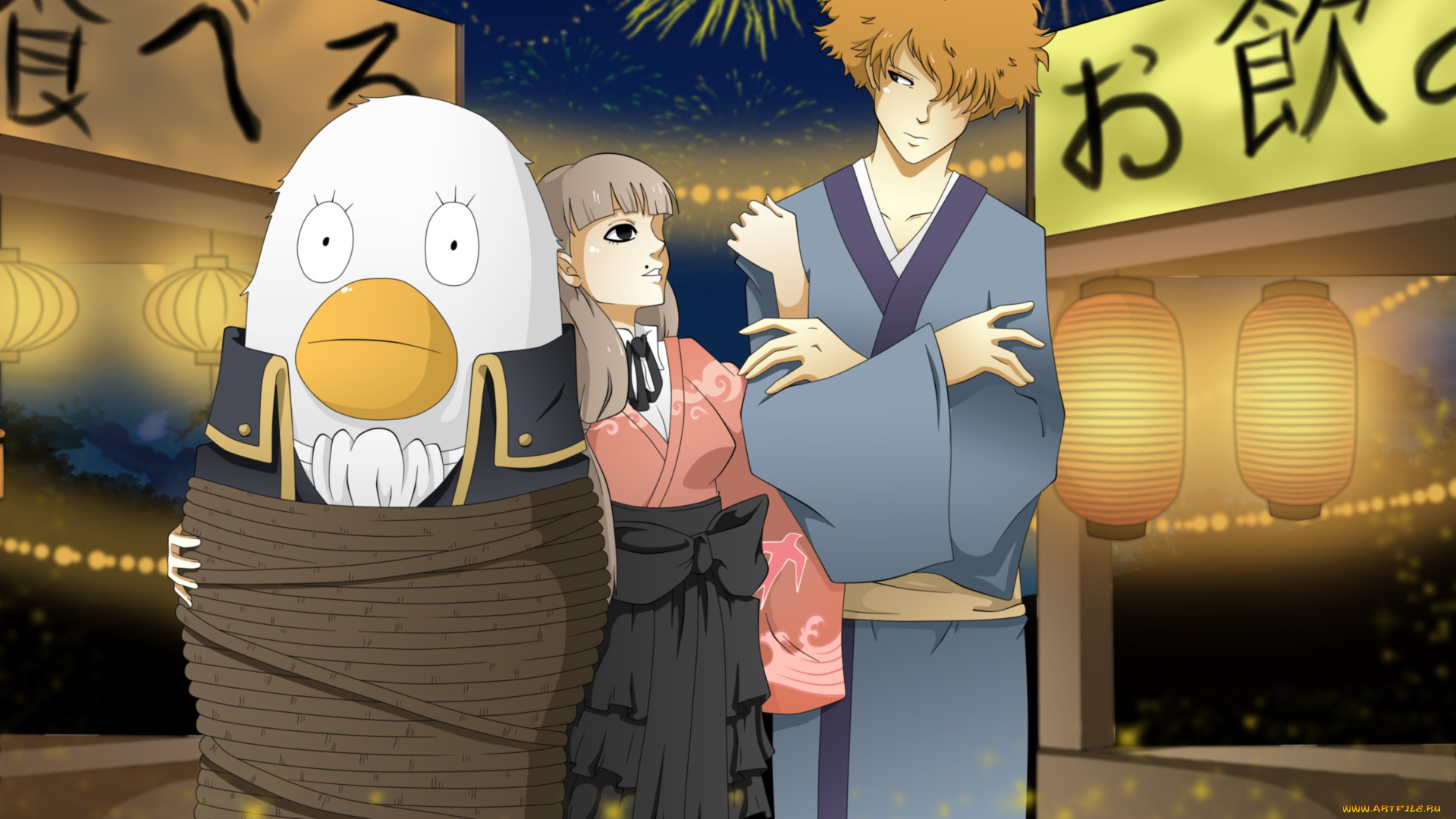 аниме, gintama, гинтама