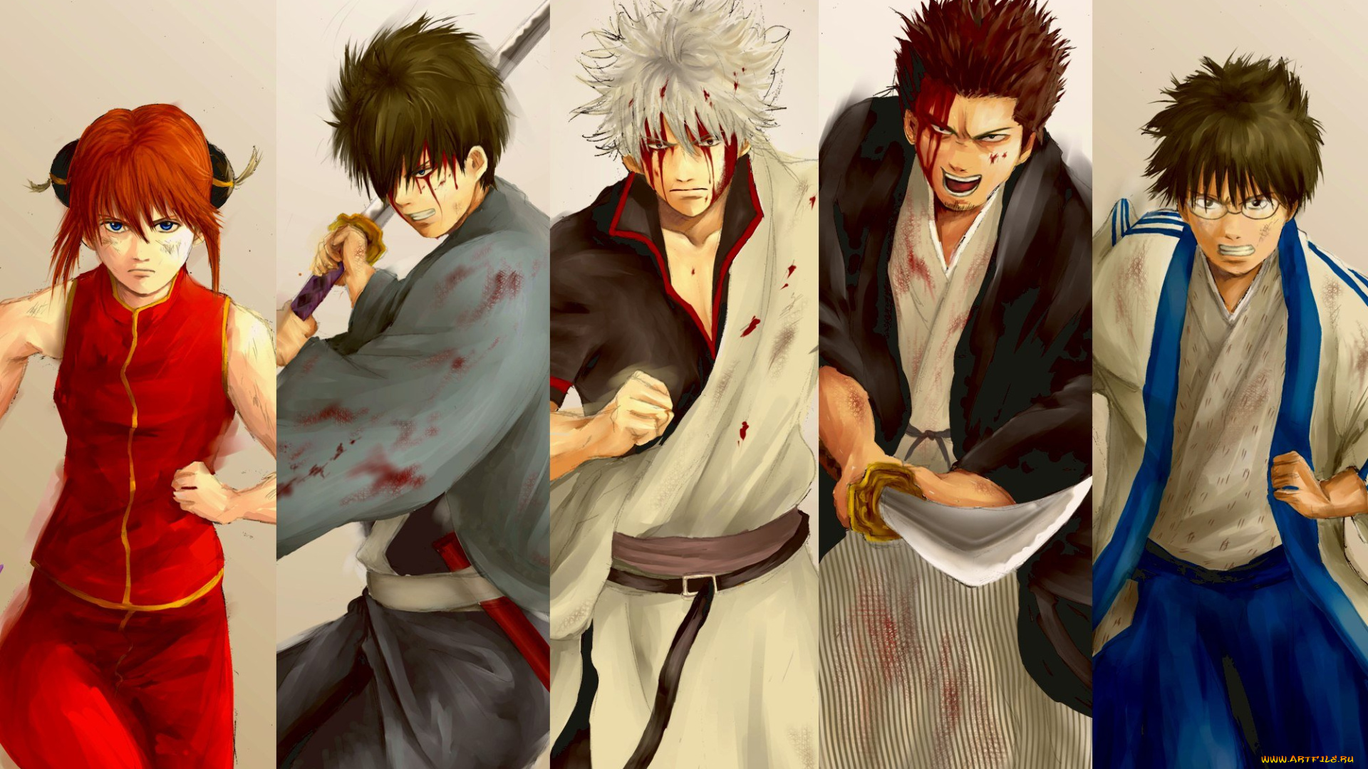 аниме, gintama, гинтама