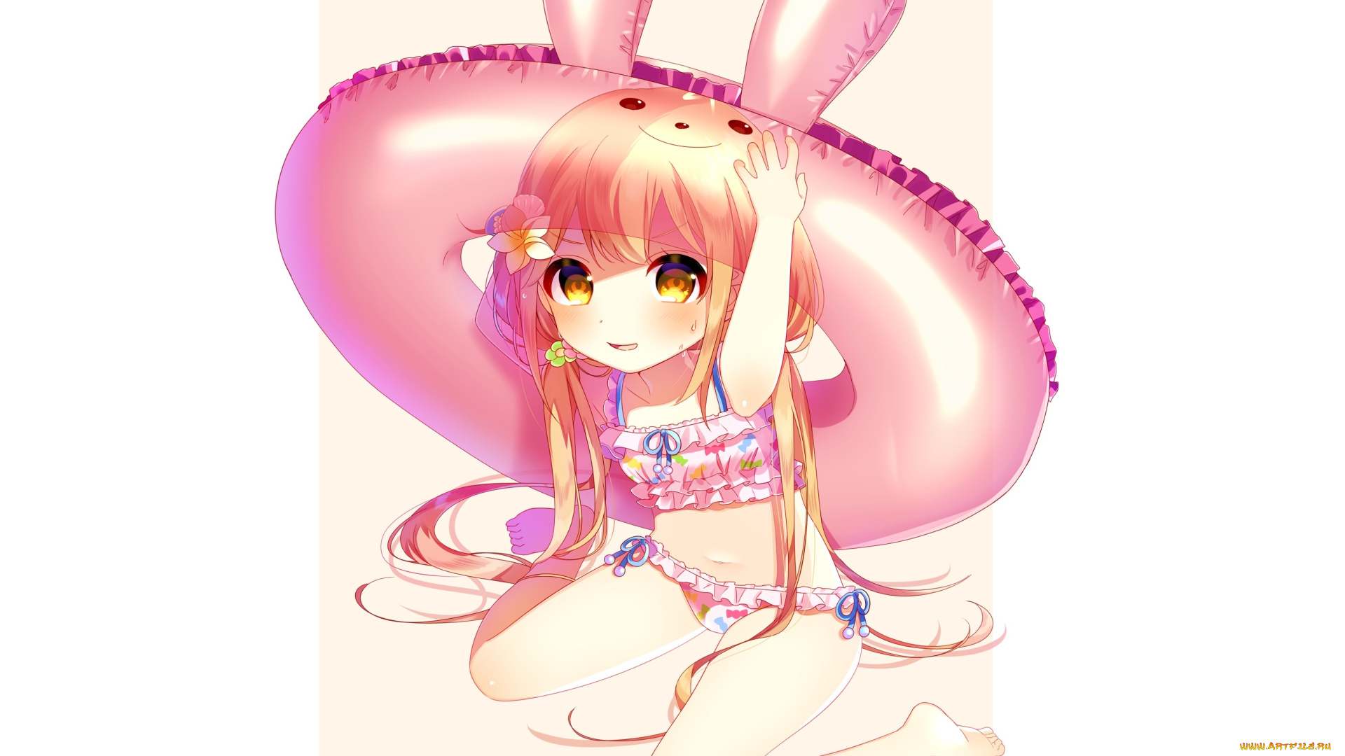 аниме, idolm@ster, круг, девочка