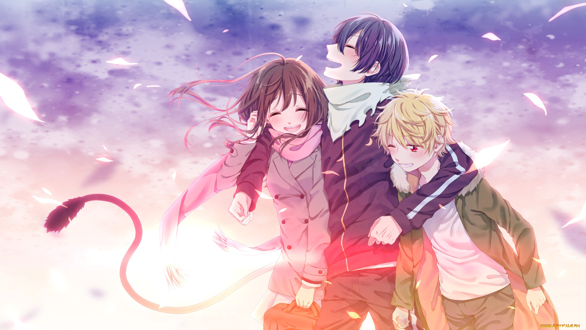 аниме, noragami, персонажи