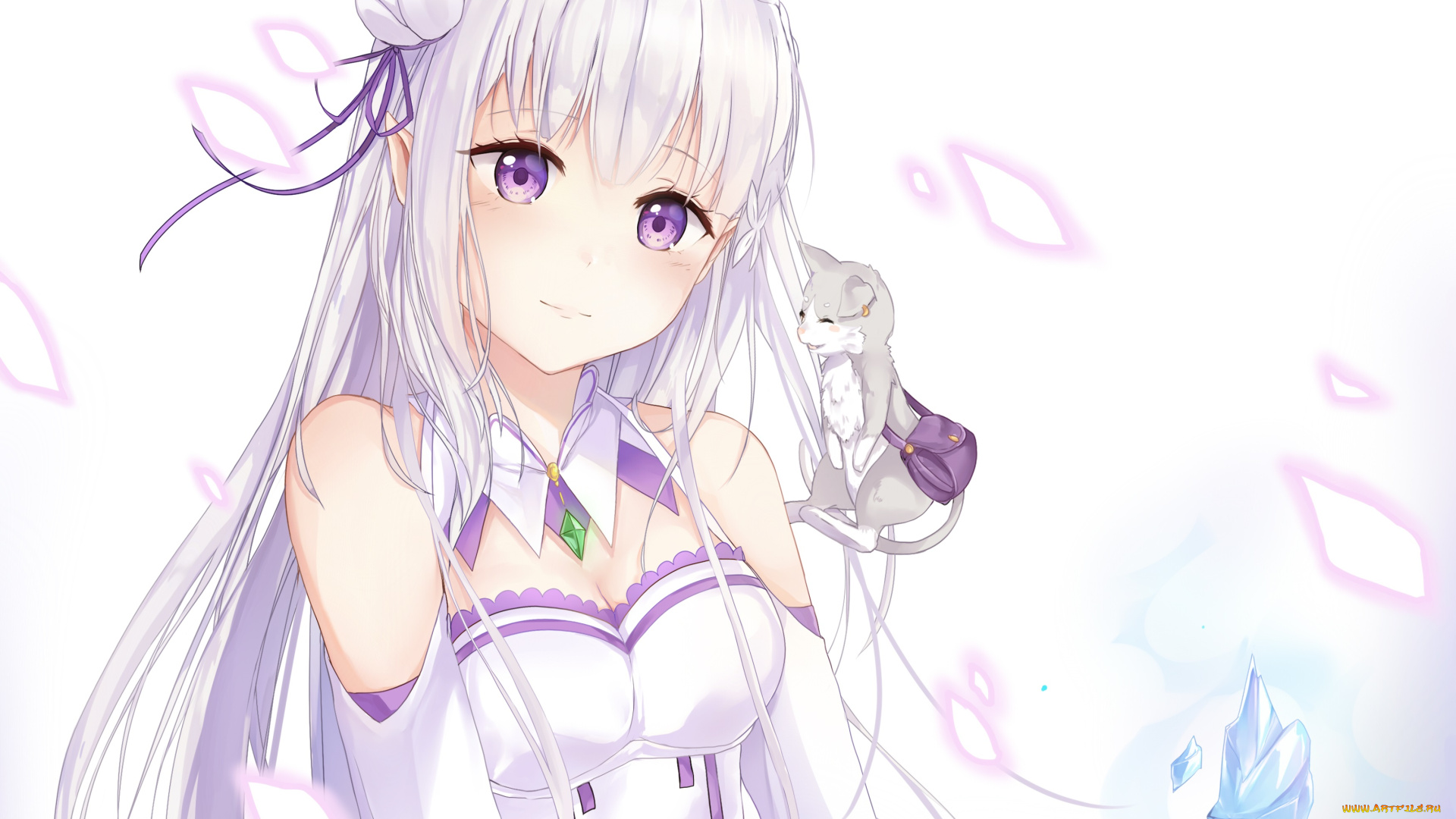 аниме, re, , zero, kara, hajimeru, isekai, seikatsu, девушка