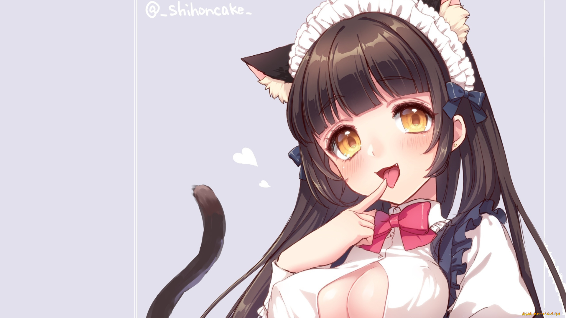 аниме, животные, , существа, девочка