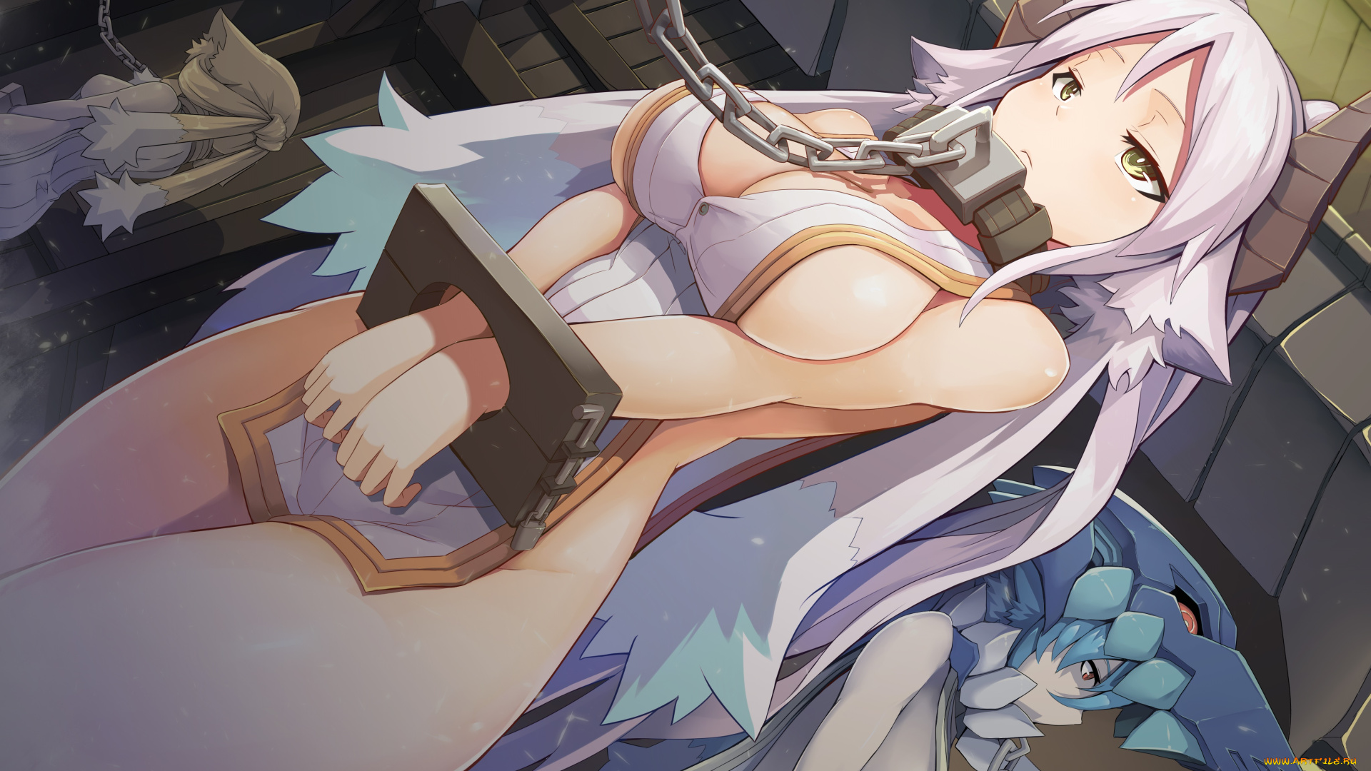 аниме, животные, , существа, девушки