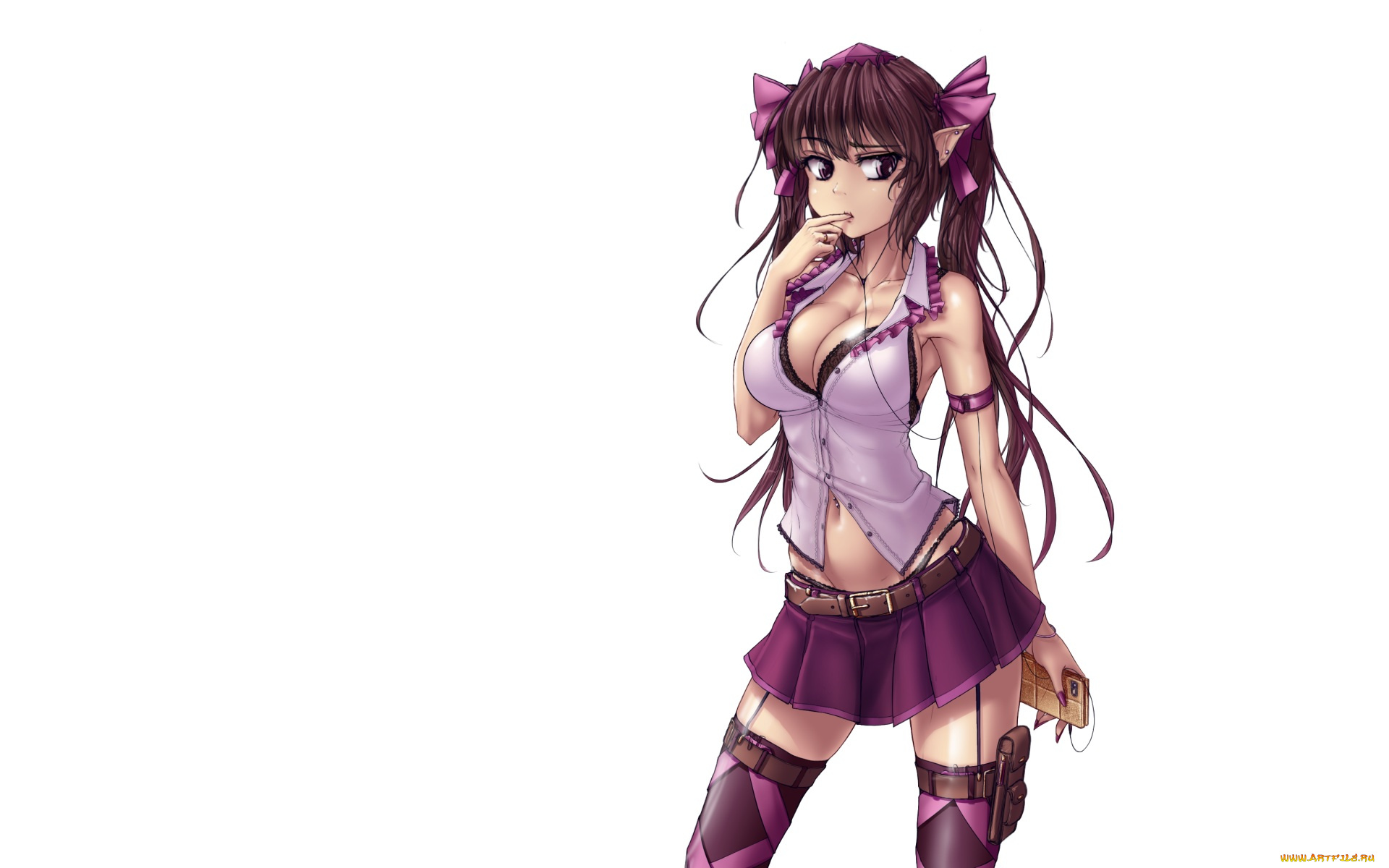 аниме, touhou, девушка