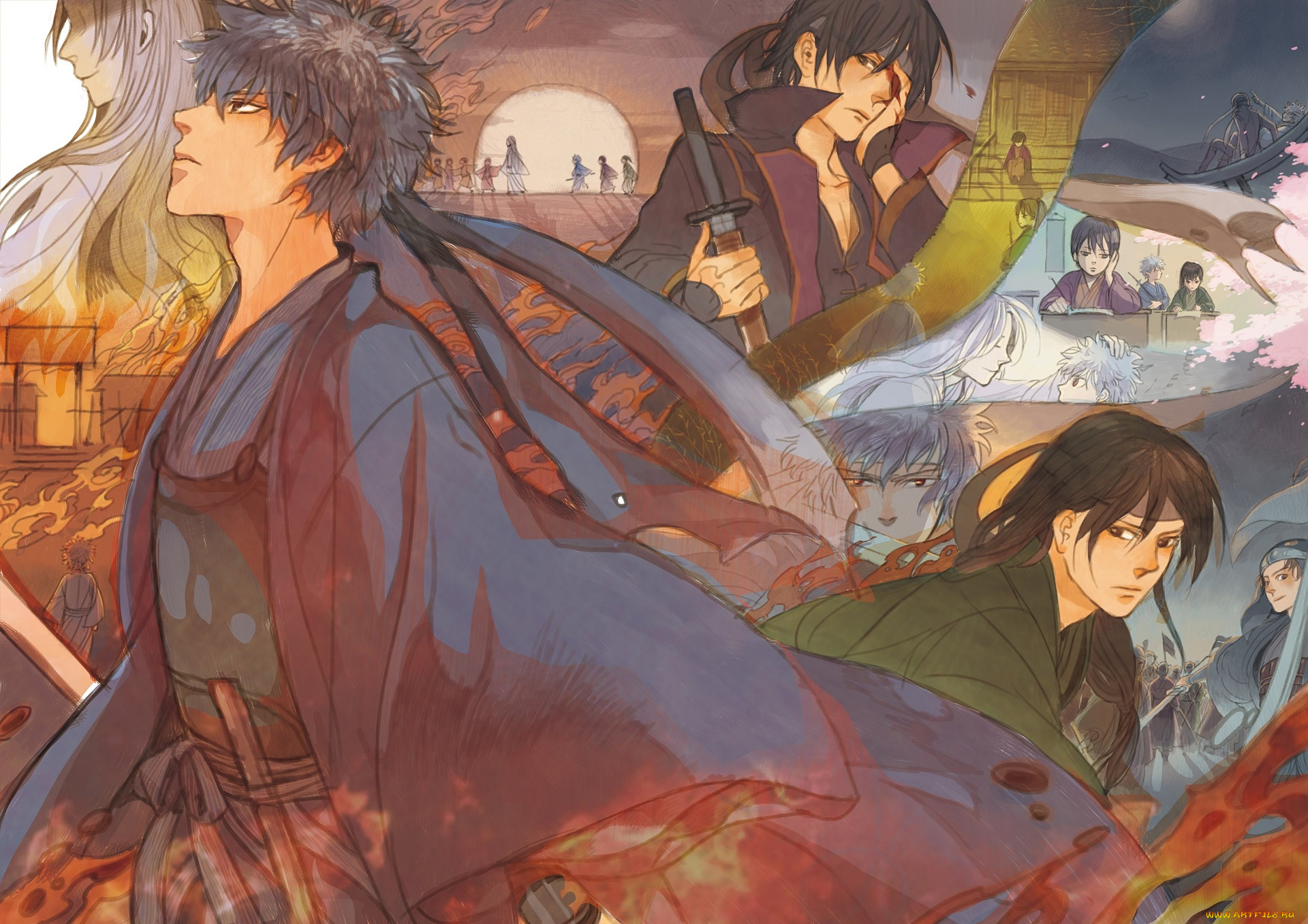 аниме, gintama, гинтама