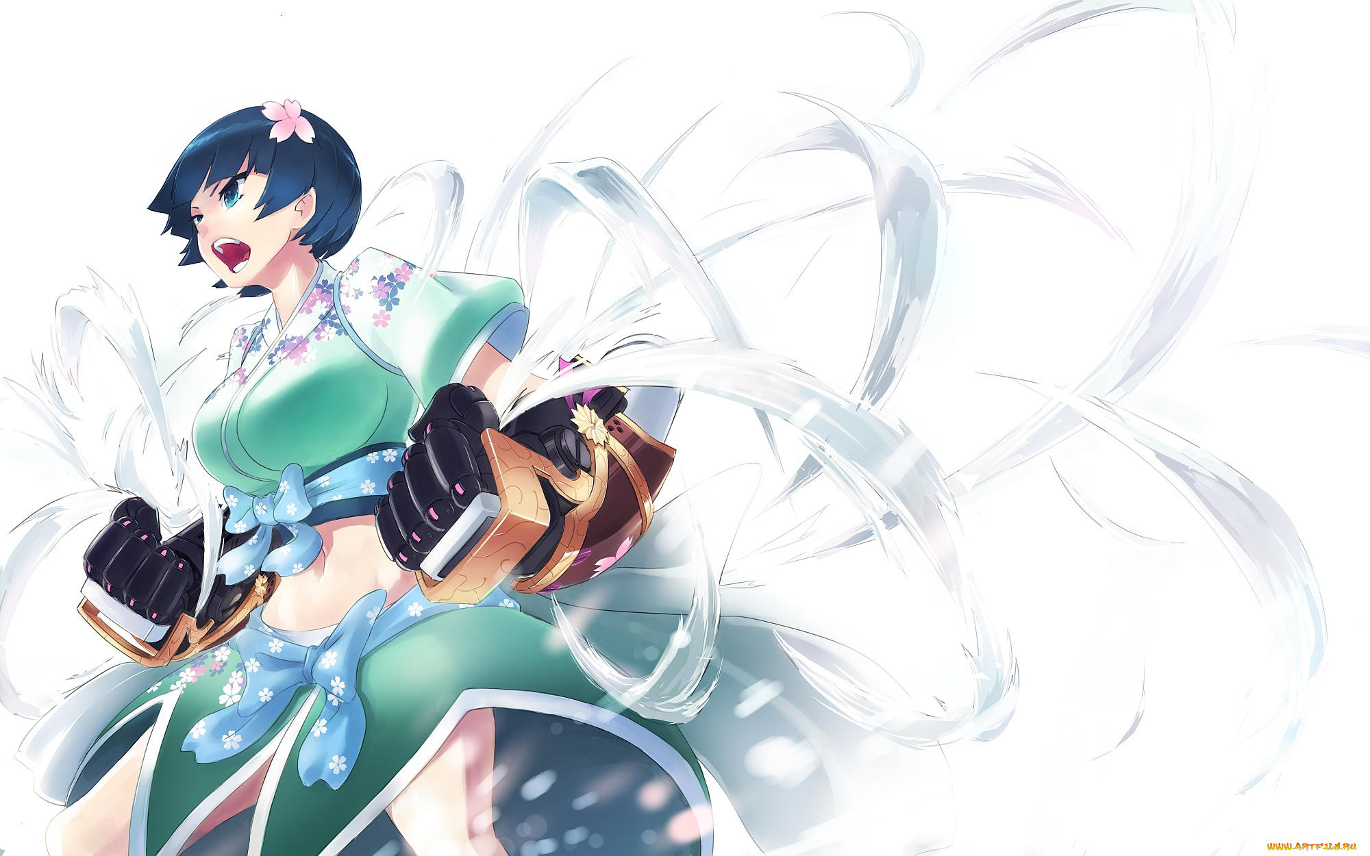 аниме, senran, kagura, девушка