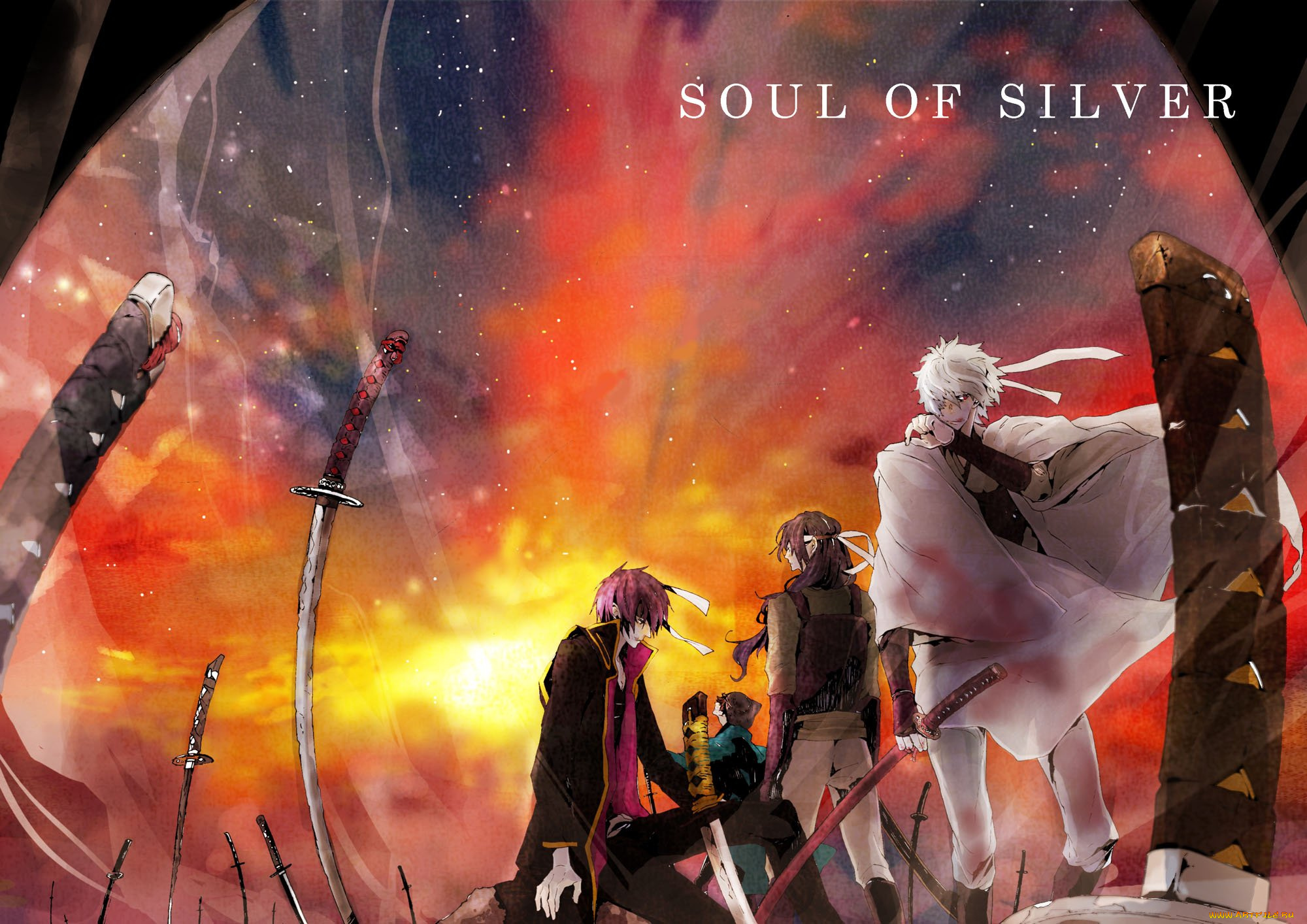 аниме, gintama, гинтама