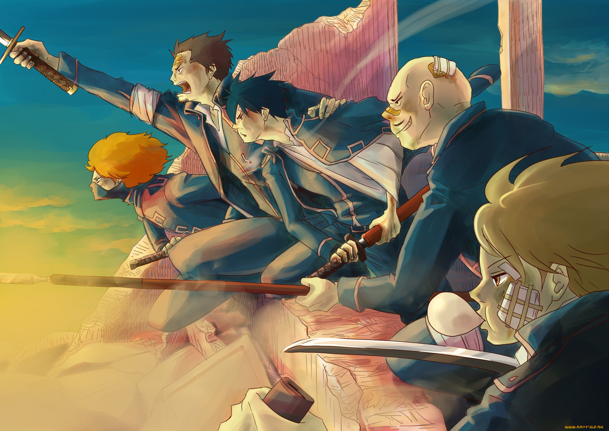 аниме, gintama, гинтама