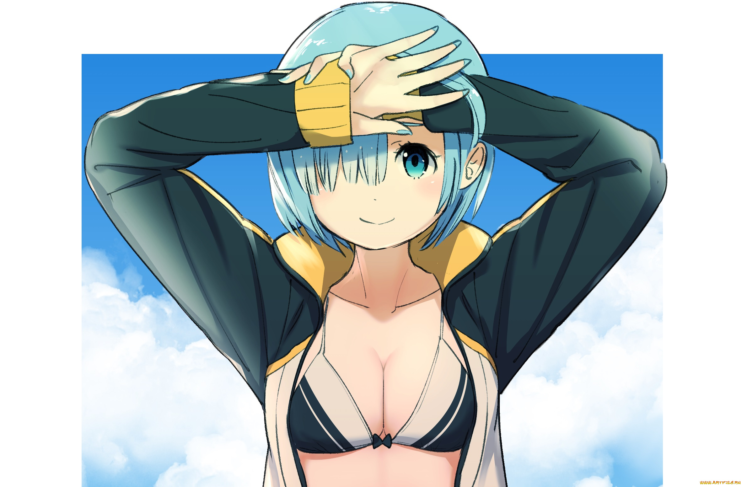 аниме, re, , zero, kara, hajimeru, isekai, seikatsu, девушка