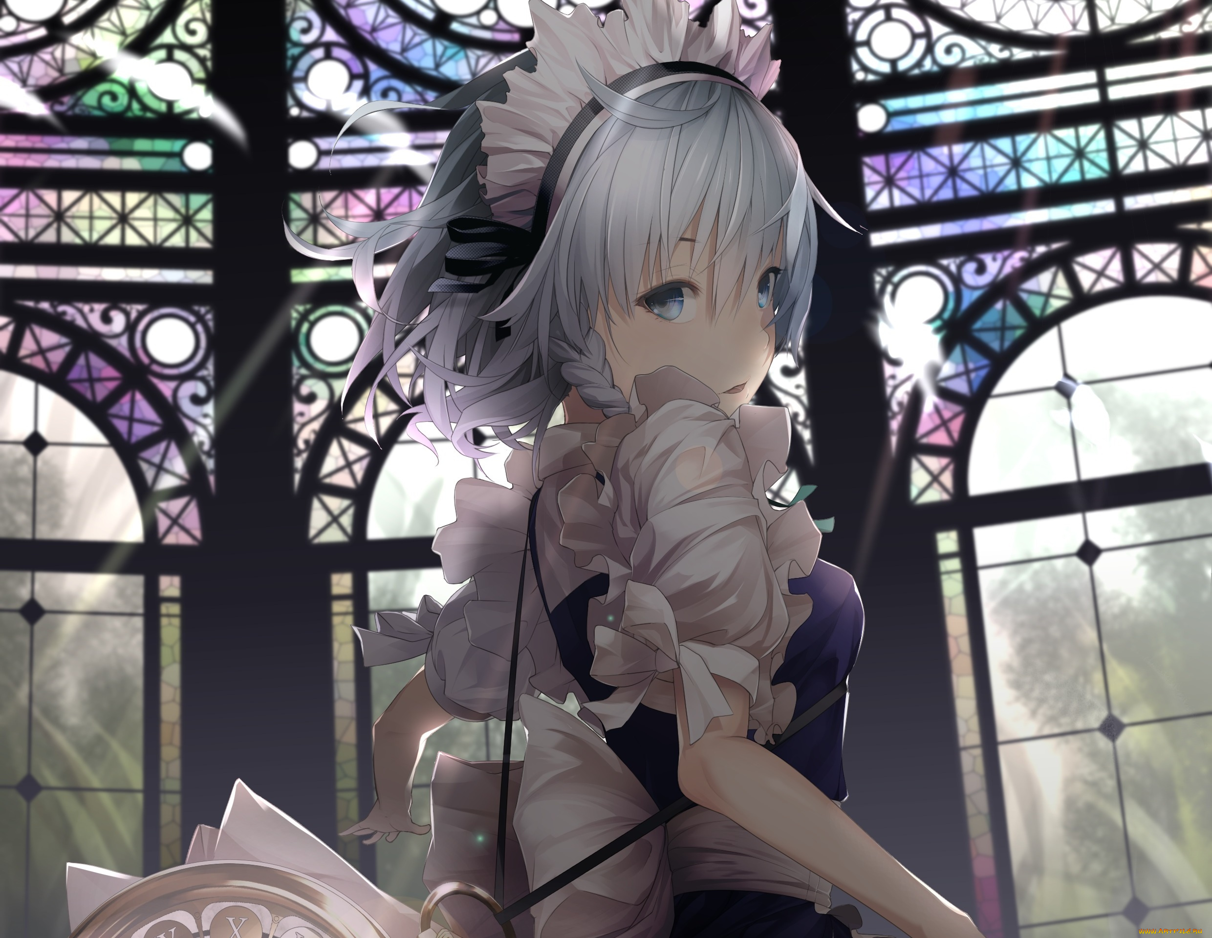 аниме, touhou, девушка