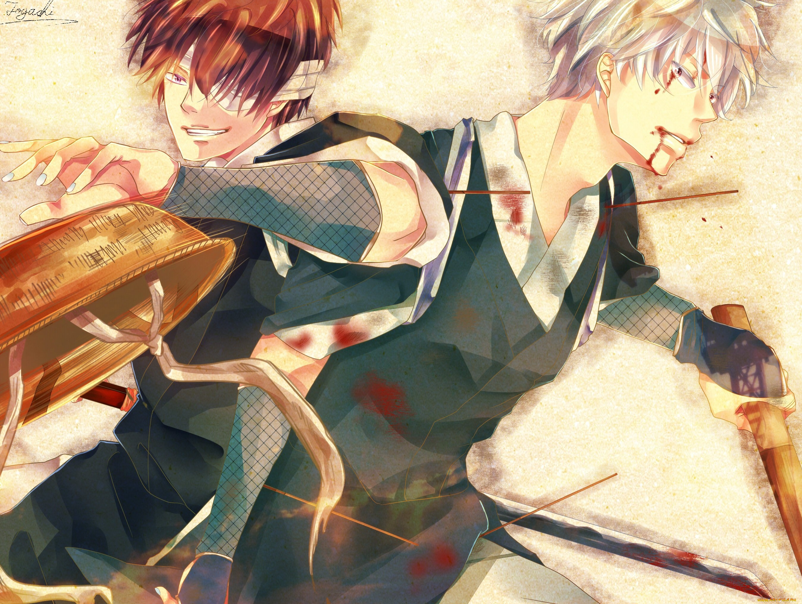 аниме, gintama, гинтама