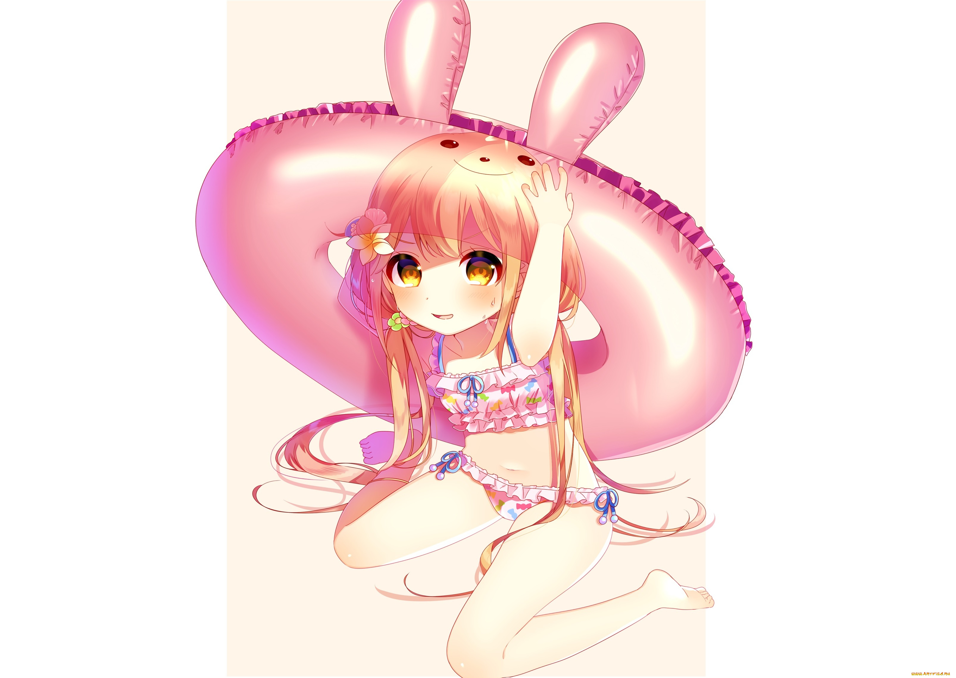 аниме, idolm@ster, круг, девочка