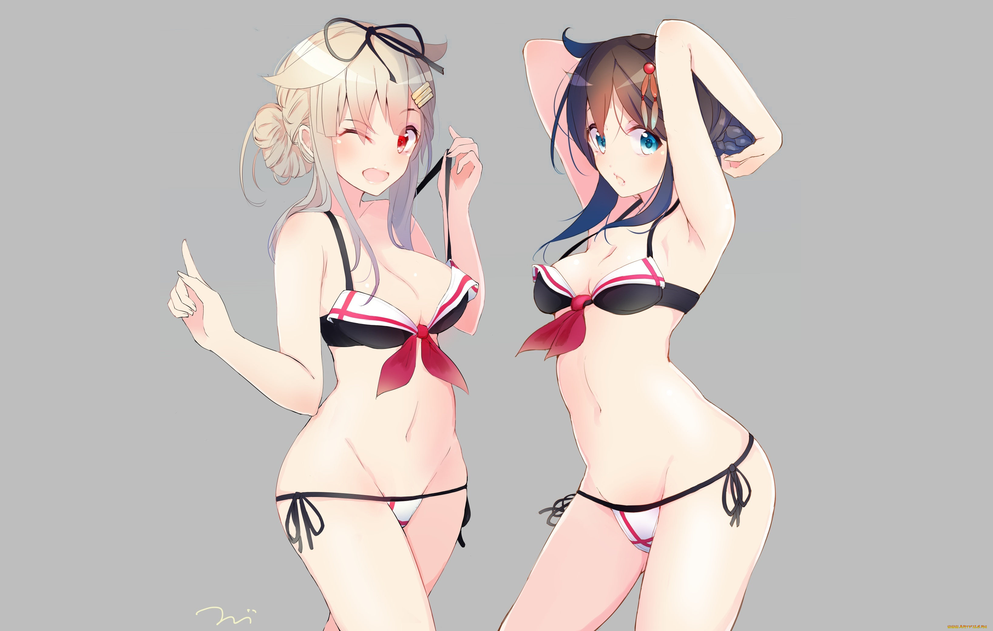 аниме, kantai, collection, девушки