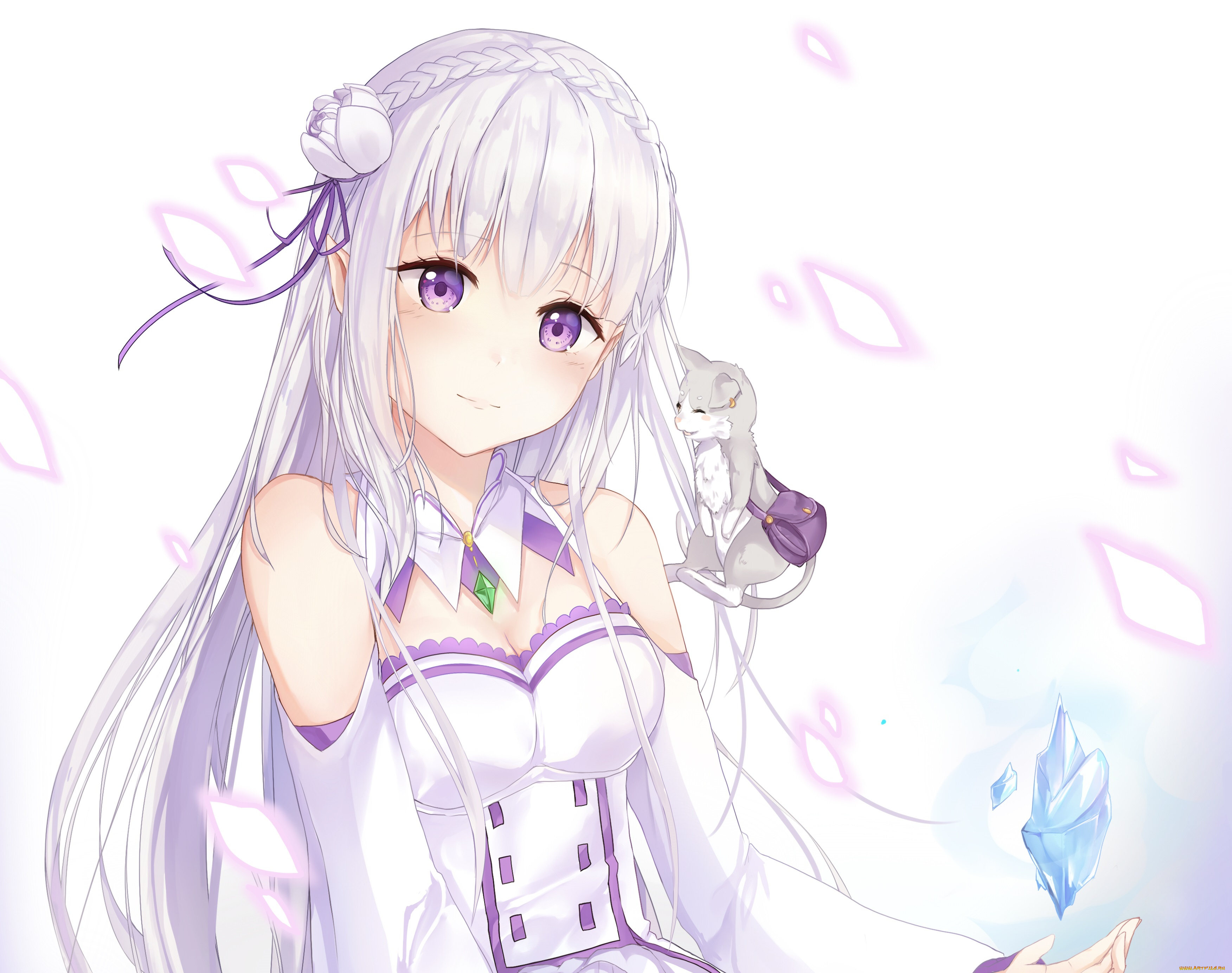 аниме, re, , zero, kara, hajimeru, isekai, seikatsu, девушка