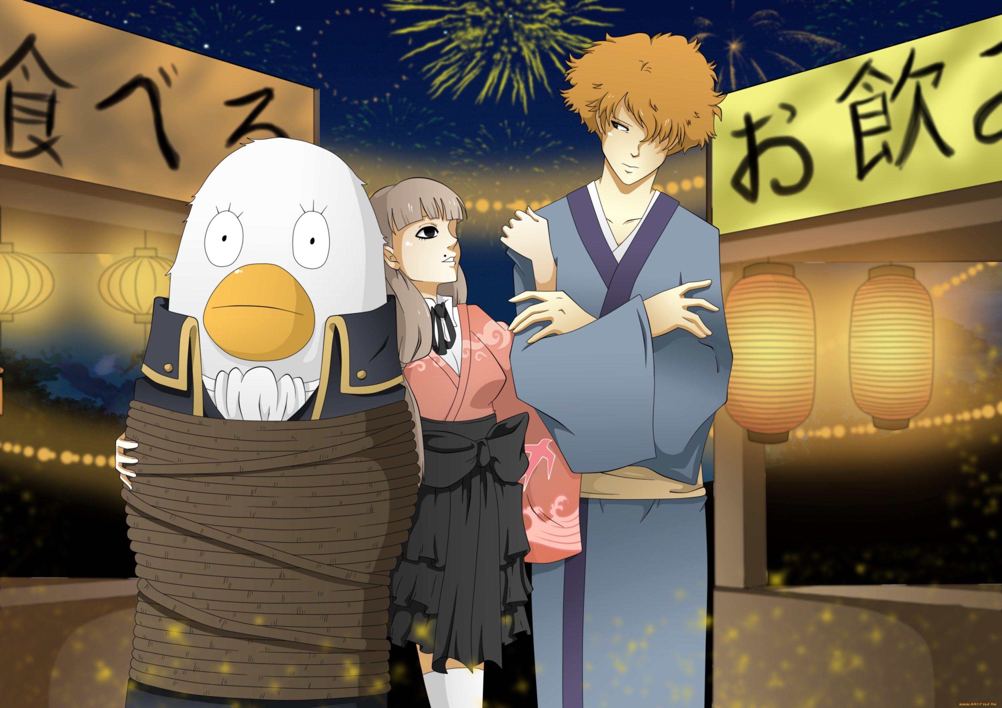 аниме, gintama, гинтама