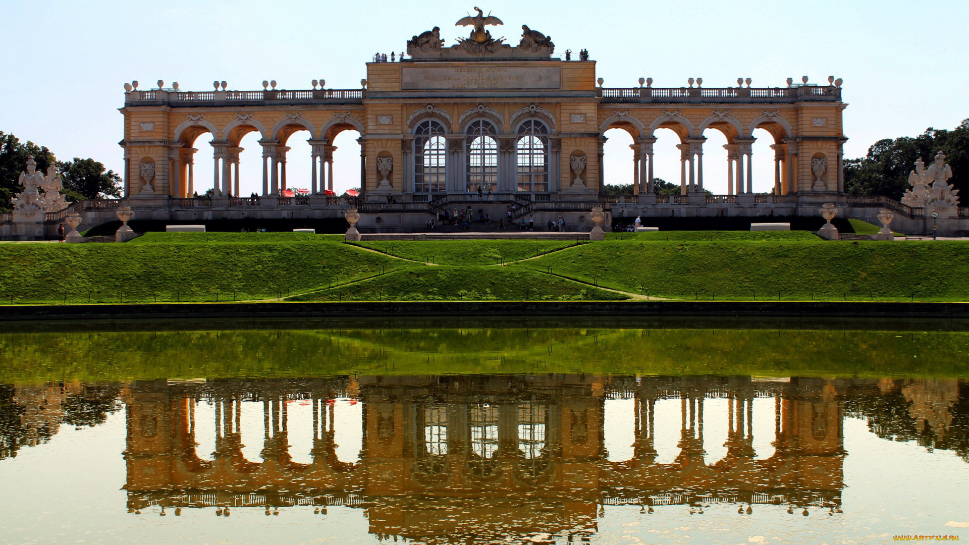 gloriette, города, вена, , австрия