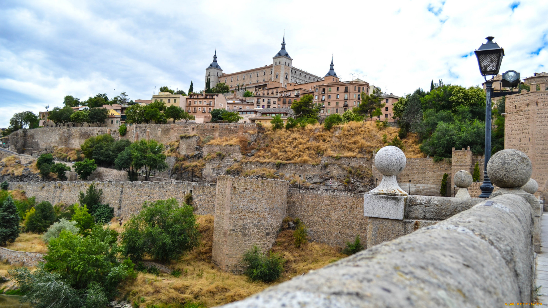 toledo, города, толедо, , испания, панорама