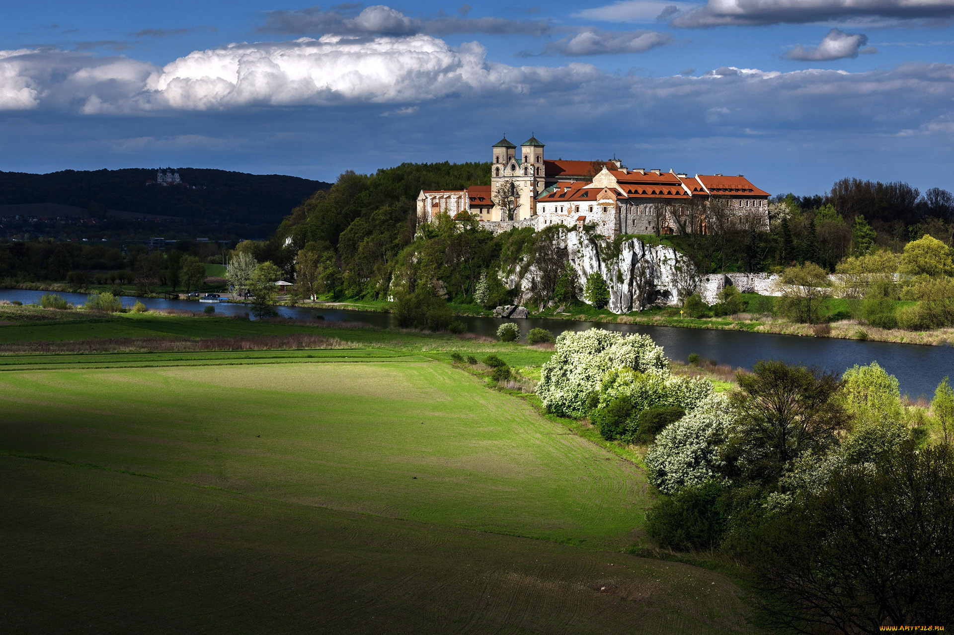 города, -, католические, соборы, , костелы, , аббатства, река, аббатство