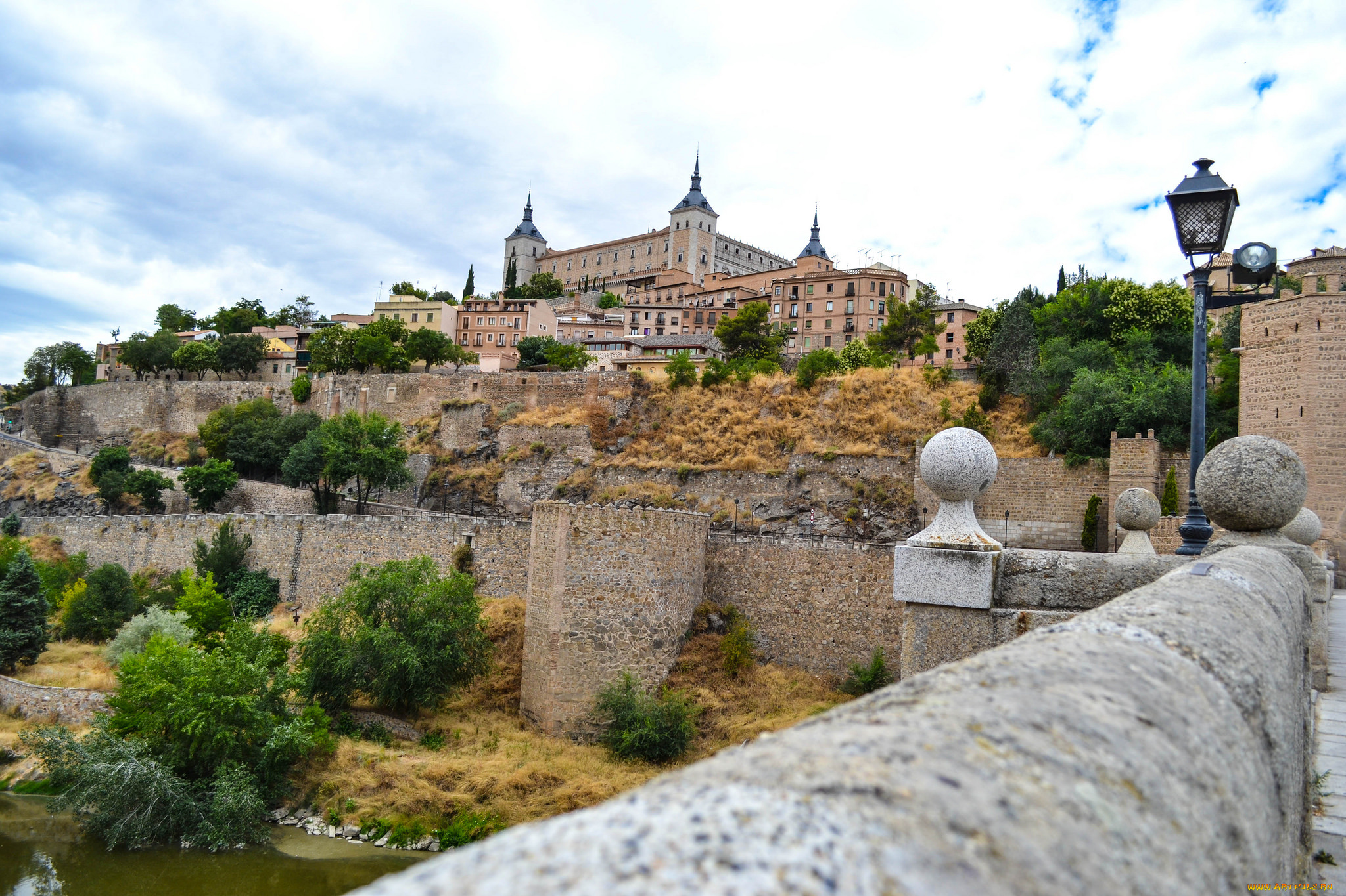 toledo, города, толедо, , испания, панорама