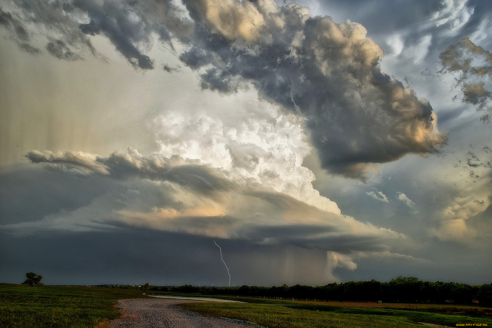 природа, стихия, шторм