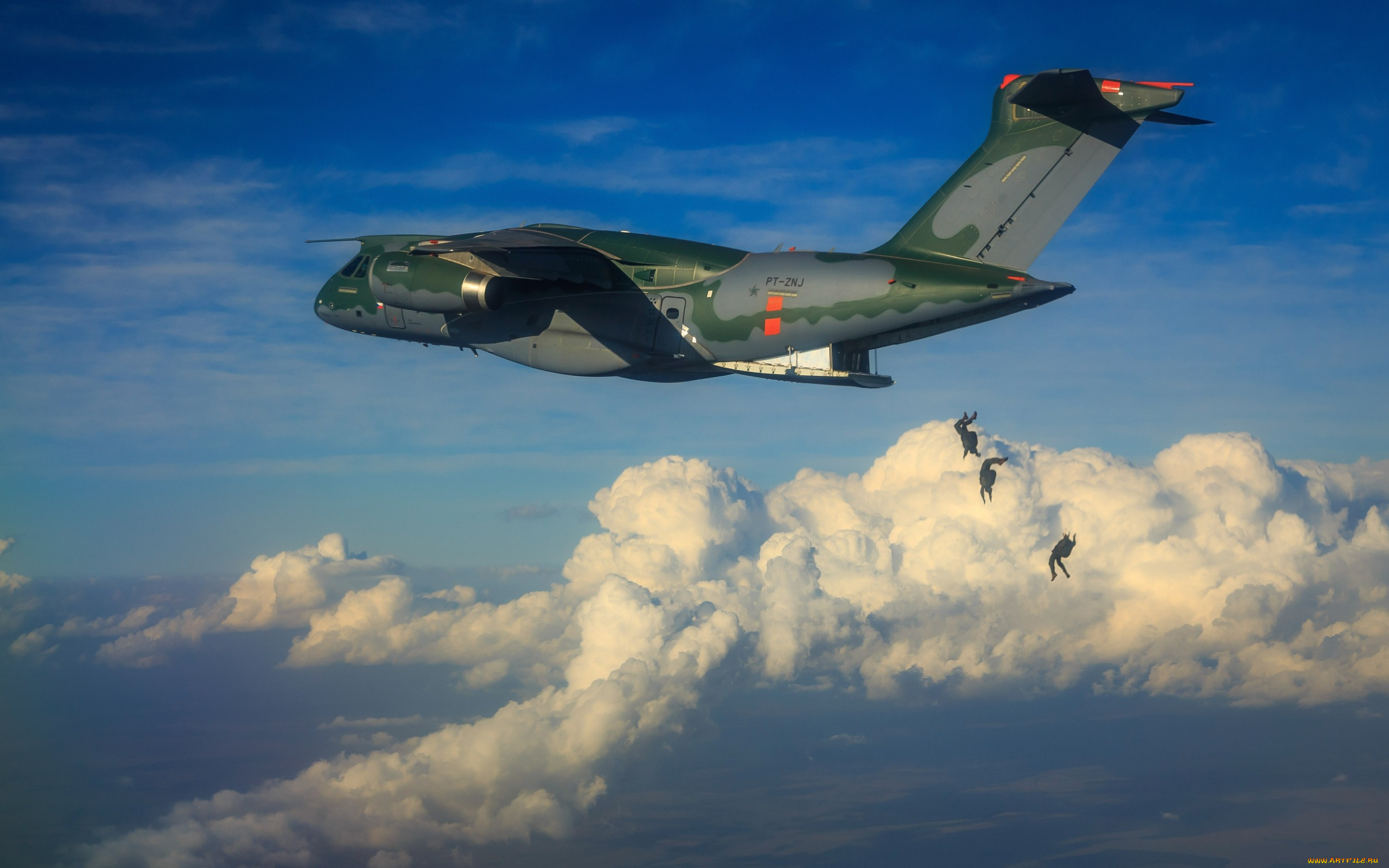 авиация, военно-транспортные, самолёты, brazilian, air, force, embraer, fab, kc-390