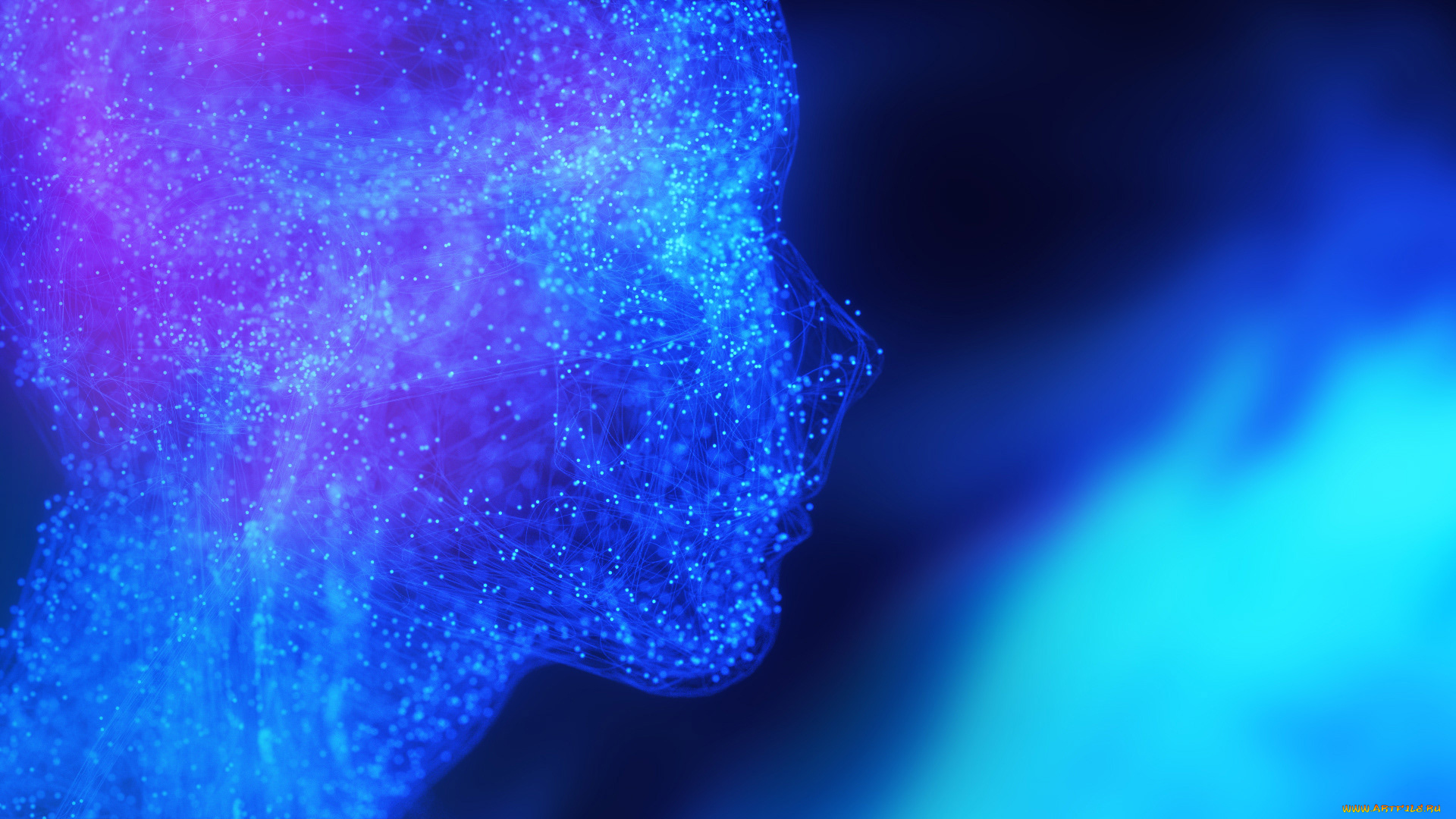 3д, графика, абстракция, , abstract, фон, взгляд, девушка