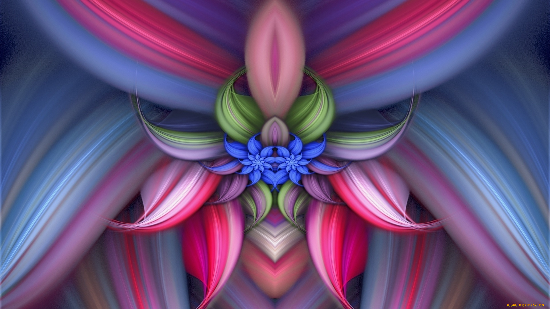 3д, графика, фракталы, , fractal, цвета, фон, узор