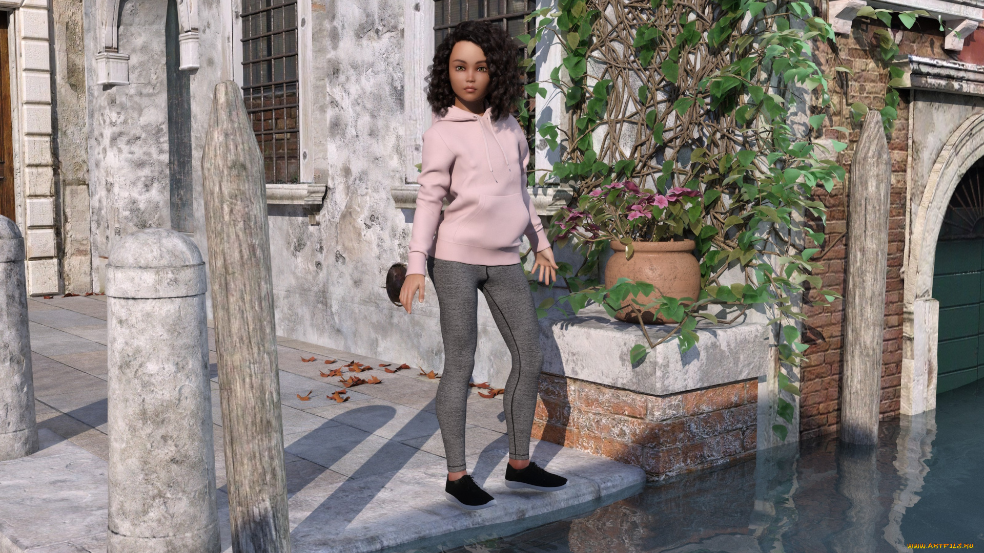 3д, графика, люди, , people, девушка, фон, взгляд