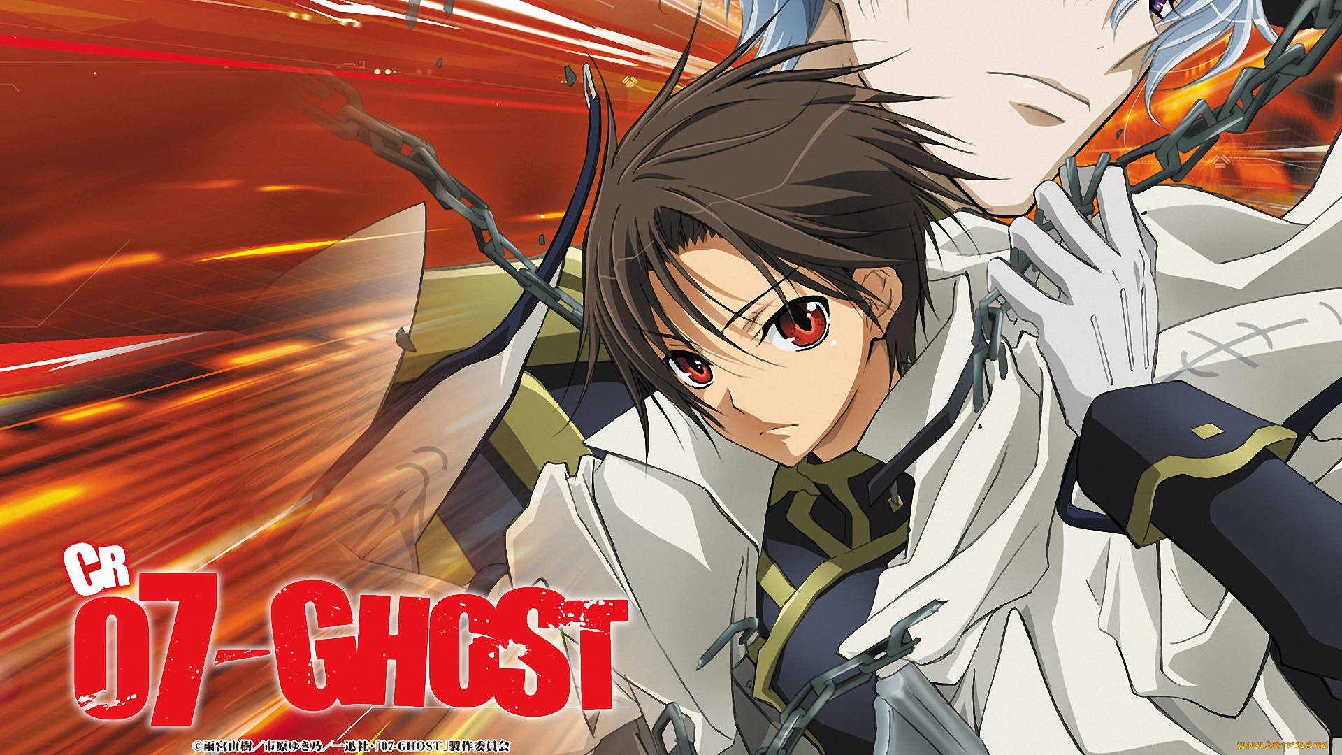 аниме, 07, ghost, ayanami, klein, teito