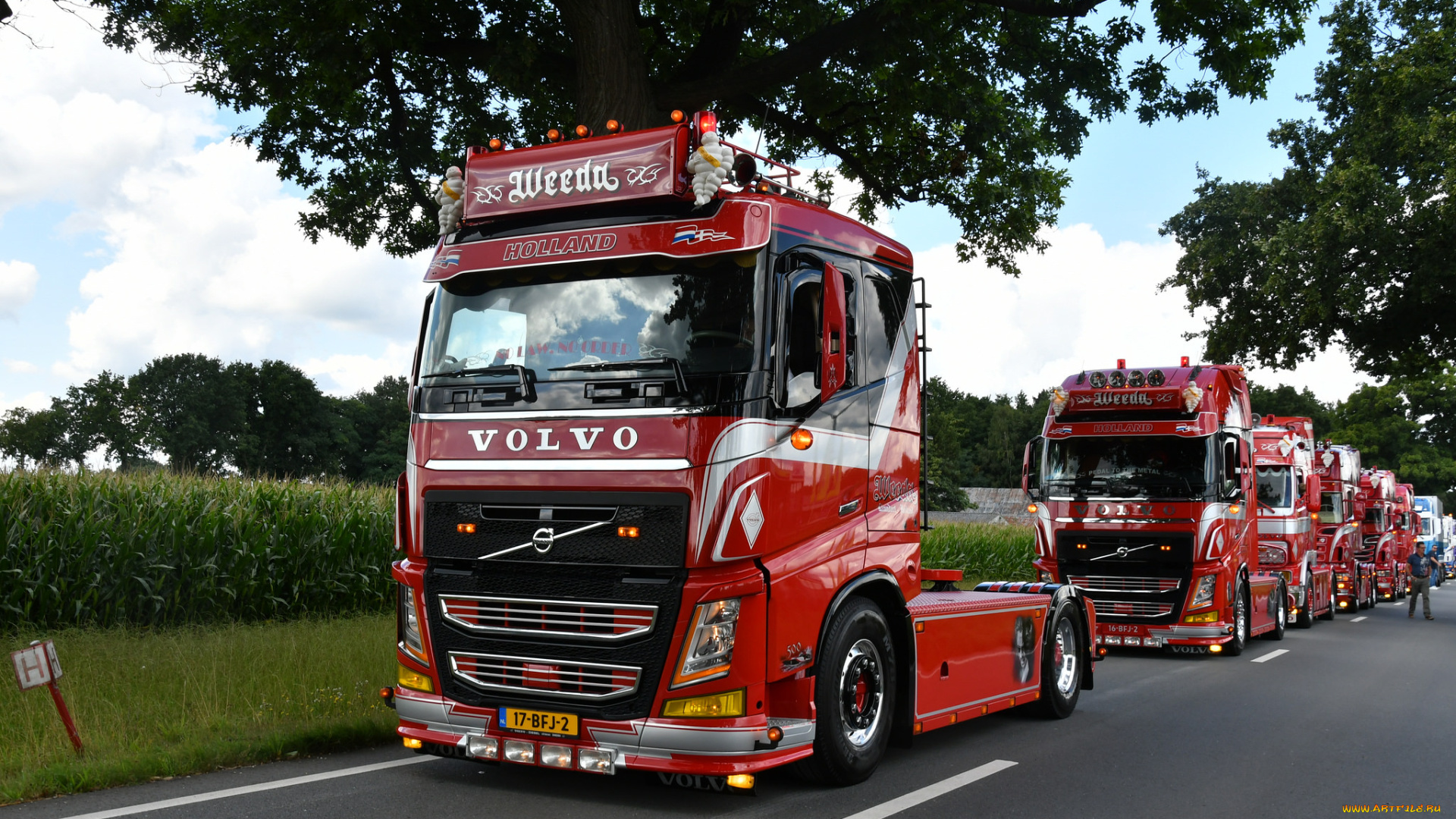 автомобили, volvo, trucks, , выставка, улица, грузовик, тягач, седельный